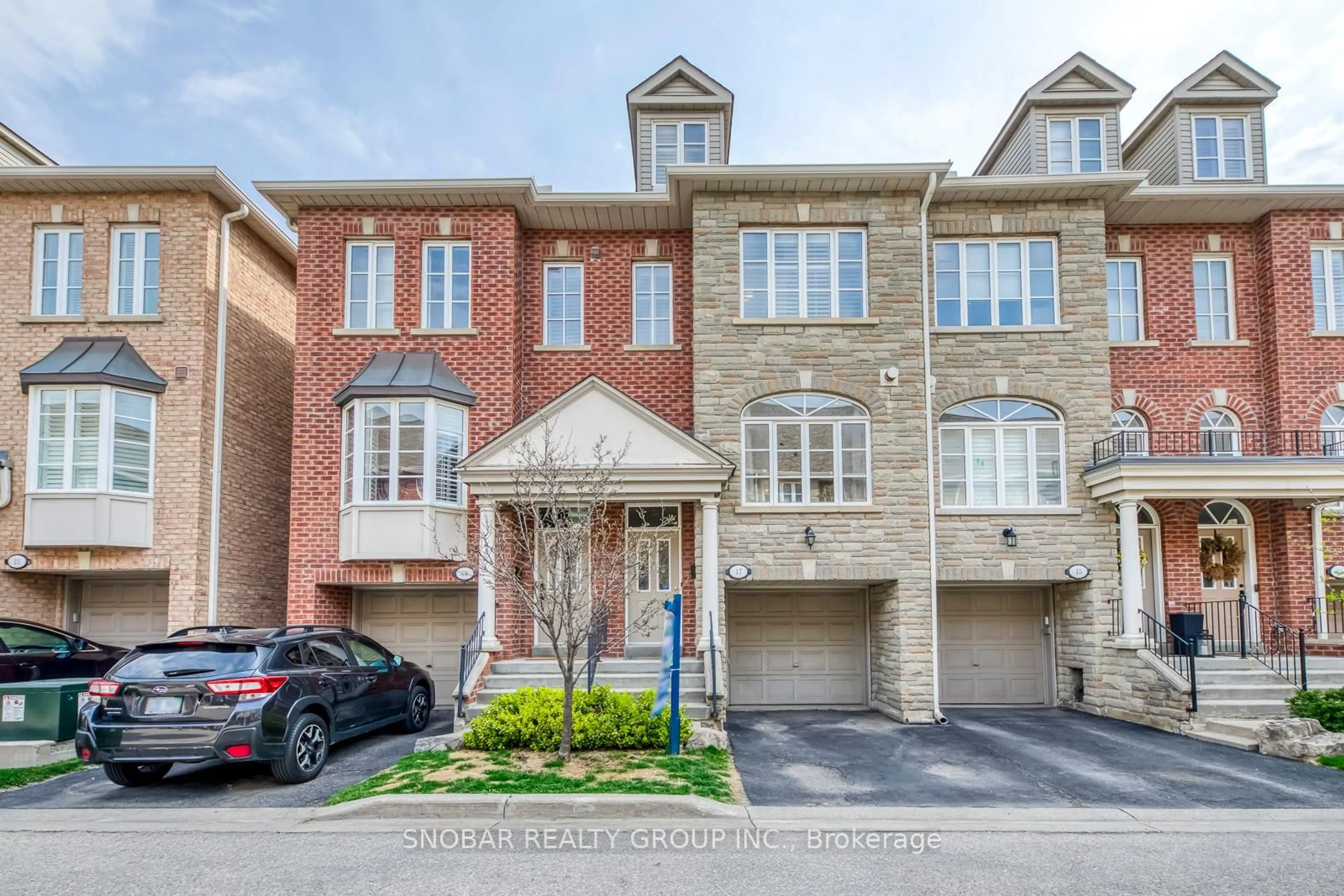 Home with brick exterior material, street for 17 James Stock Path, Toronto Ontario M8Z 6C6