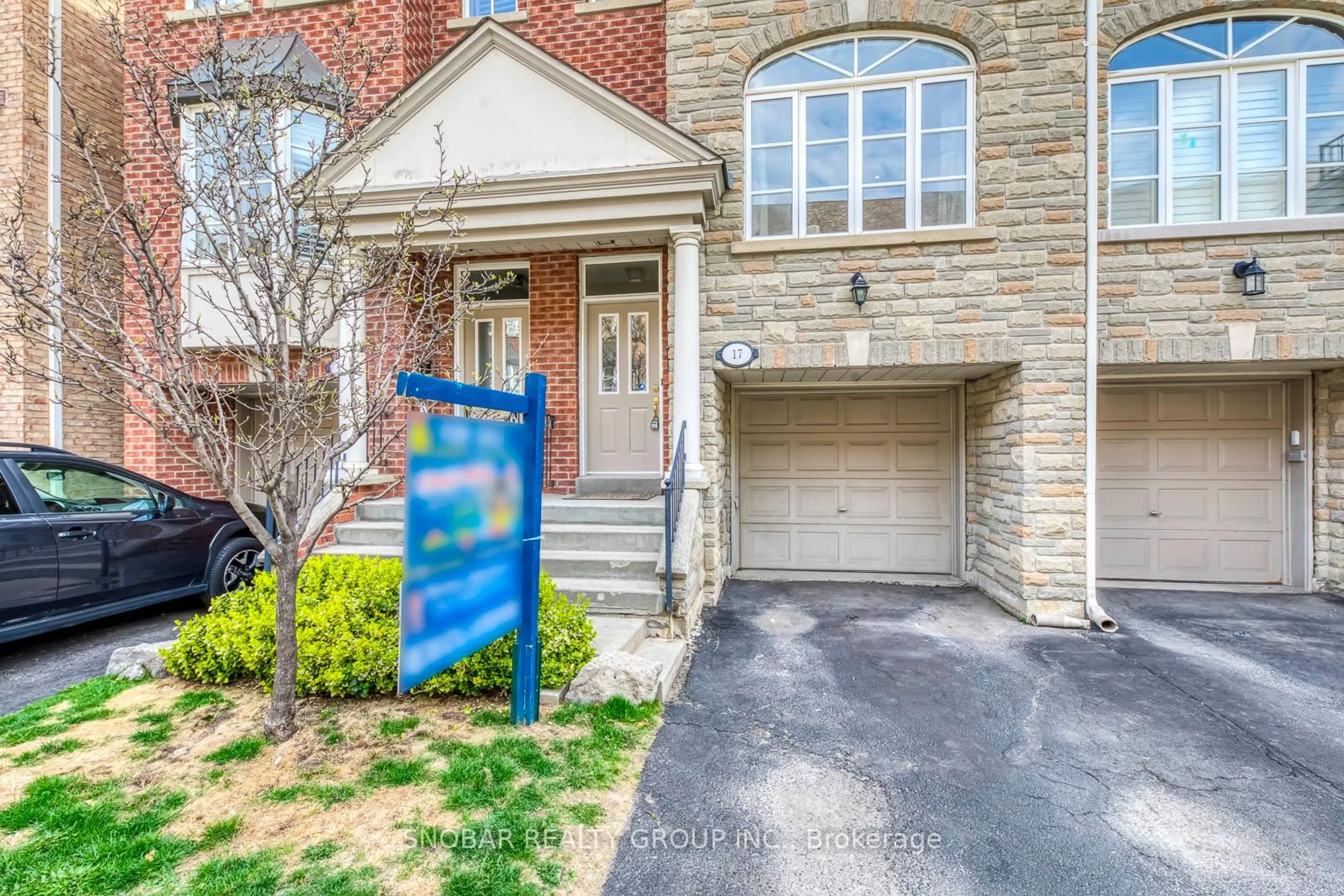 Home with brick exterior material, street for 17 James Stock Path, Toronto Ontario M8Z 6C6