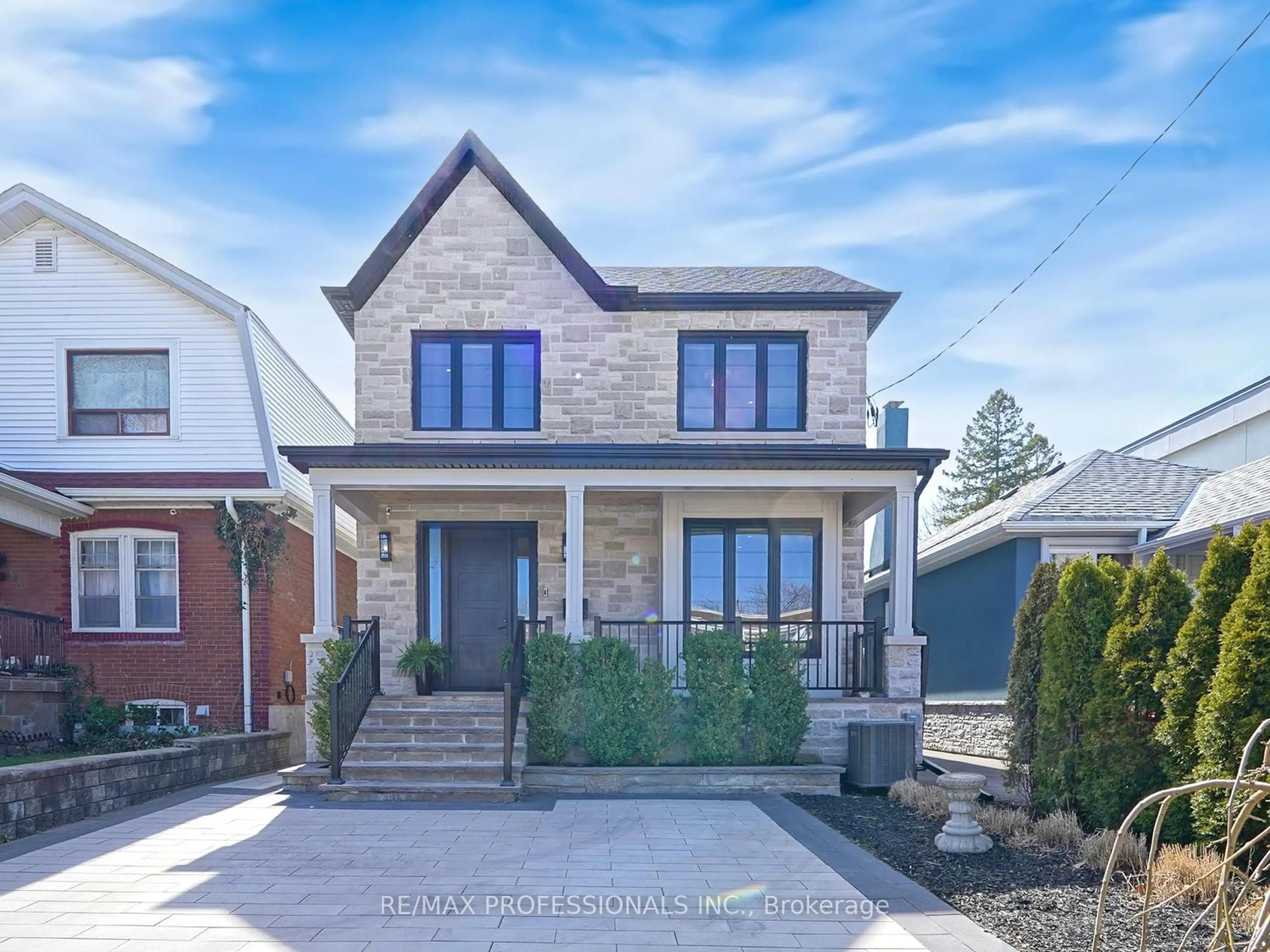 Home with brick exterior material, street for 92 George St, Toronto Ontario M8V 2S4