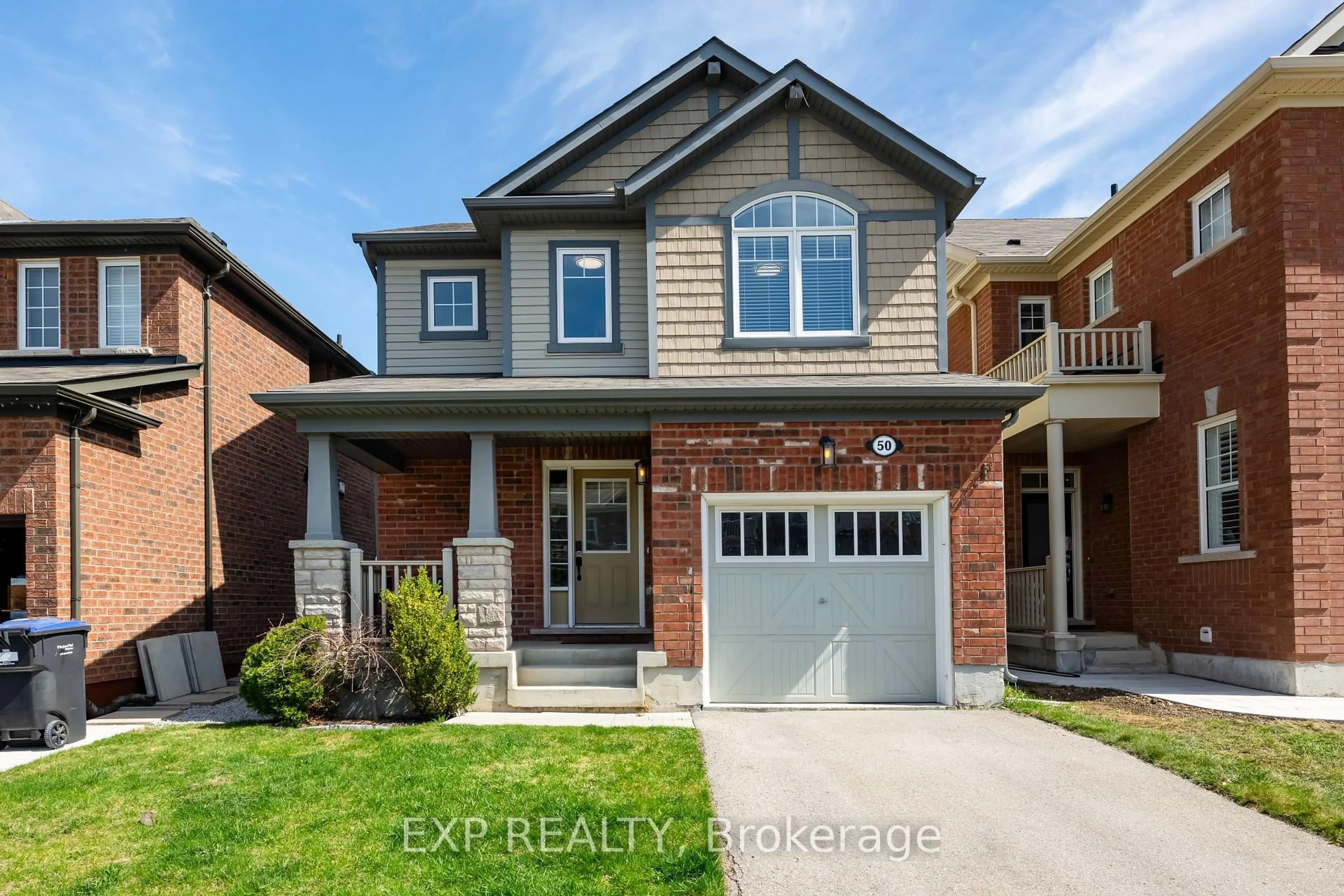 Home with brick exterior material, street for 50 Enford Cres, Brampton Ontario L7A 4C7