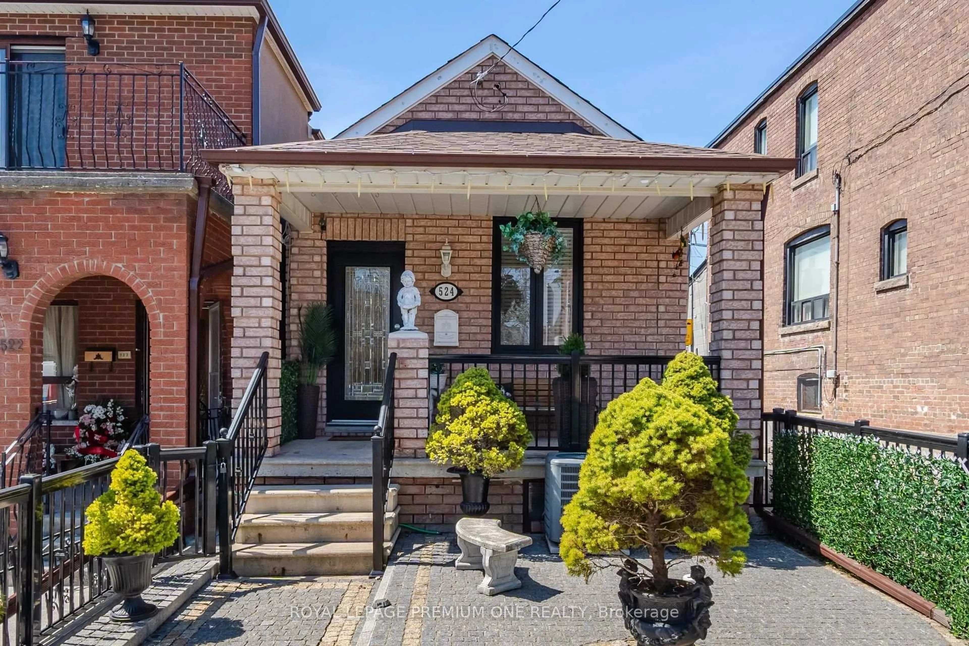 Home with brick exterior material, street for 524 Salem Ave, Toronto Ontario M6H 3E1