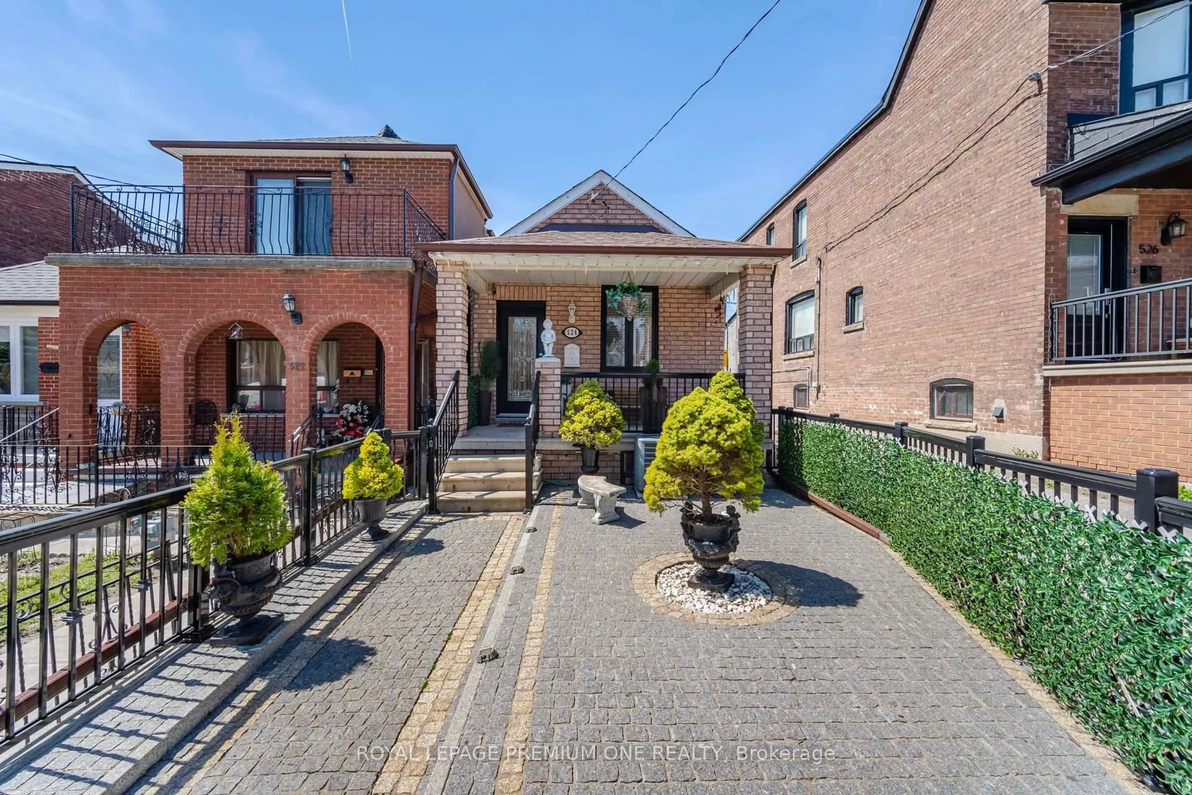 Home with brick exterior material, street for 524 Salem Ave, Toronto Ontario M6H 3E1