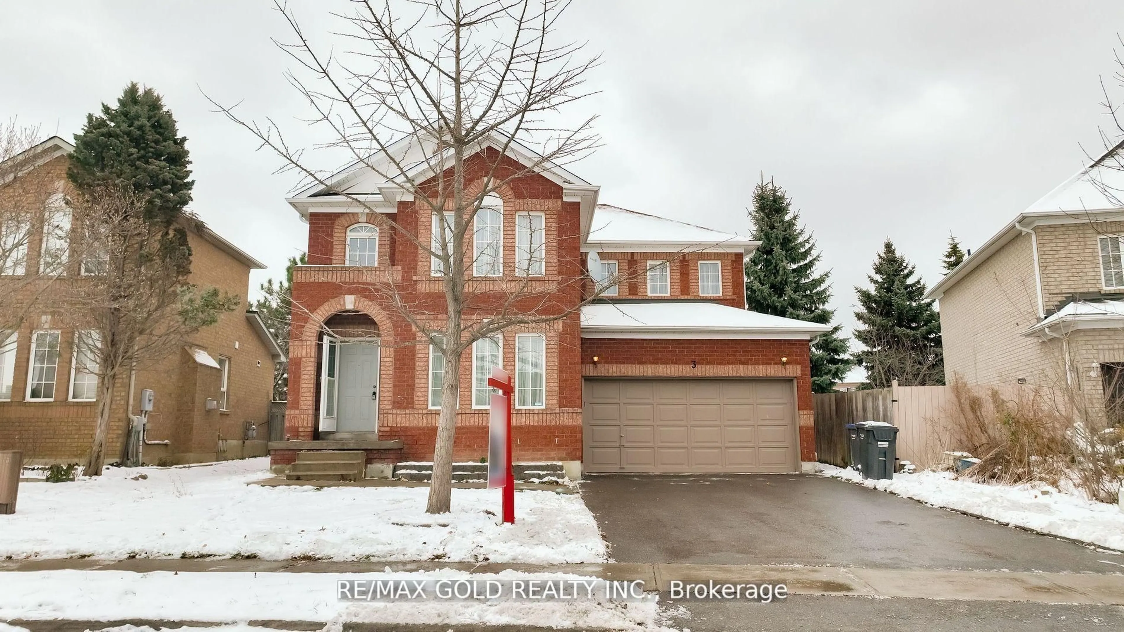 Home with brick exterior material, street for 3 Great Plains St, Brampton Ontario L6R 1Z5