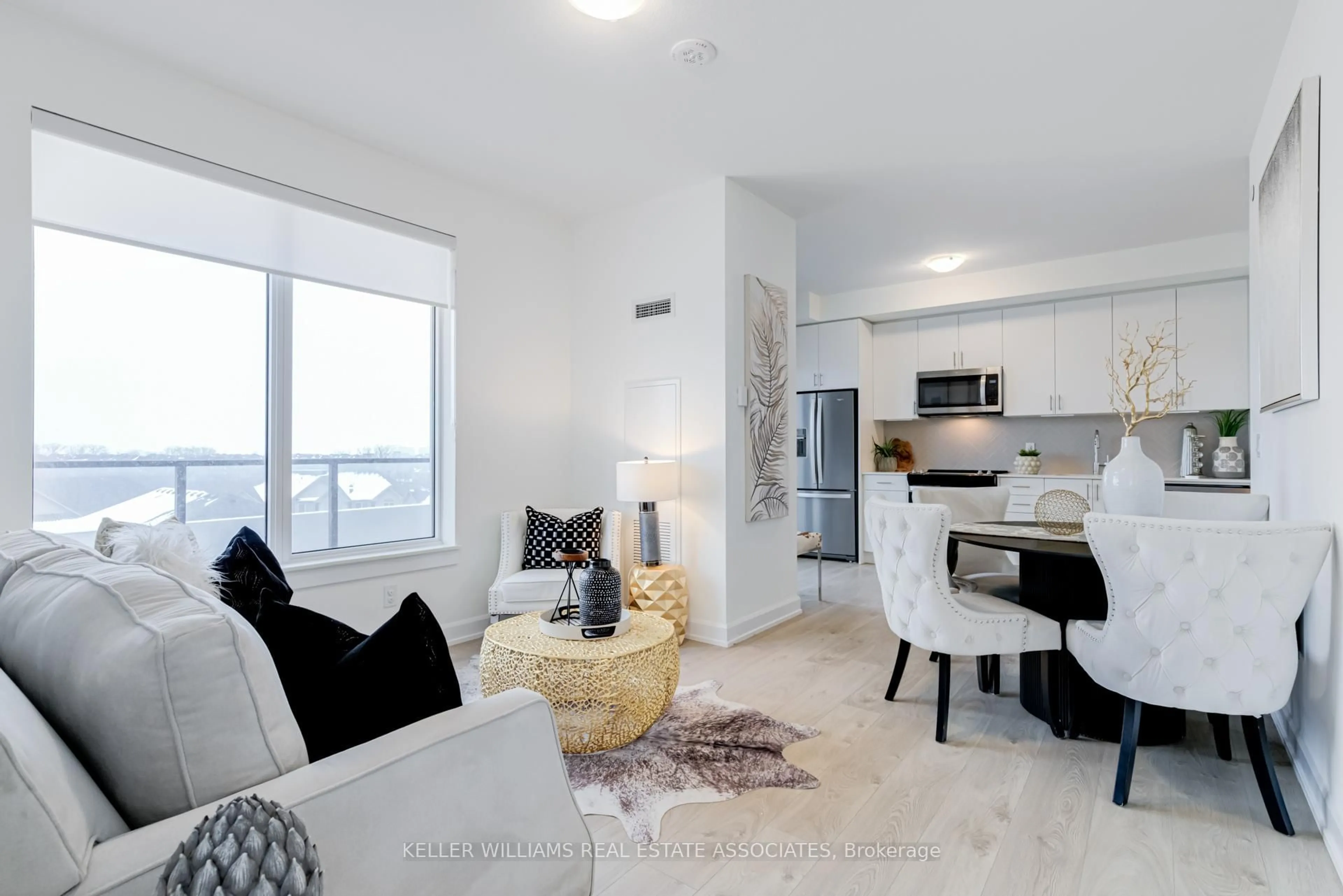 Living room with furniture, unknown for 3200 William Coltson Ave #407, Oakville Ontario L6H 7W6