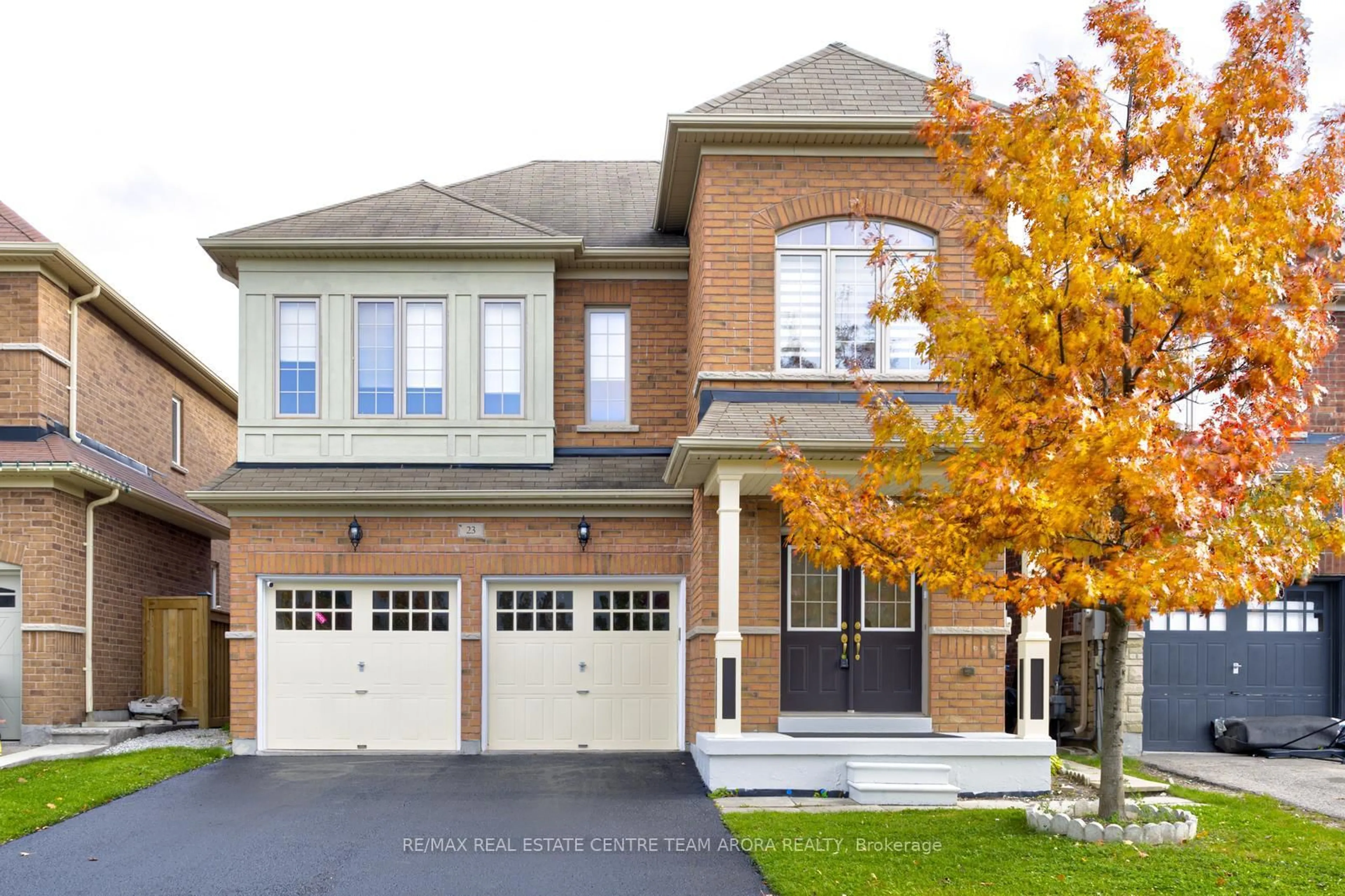 Home with brick exterior material, street for 23 George Robinson Dr, Brampton Ontario L6Y 2M7