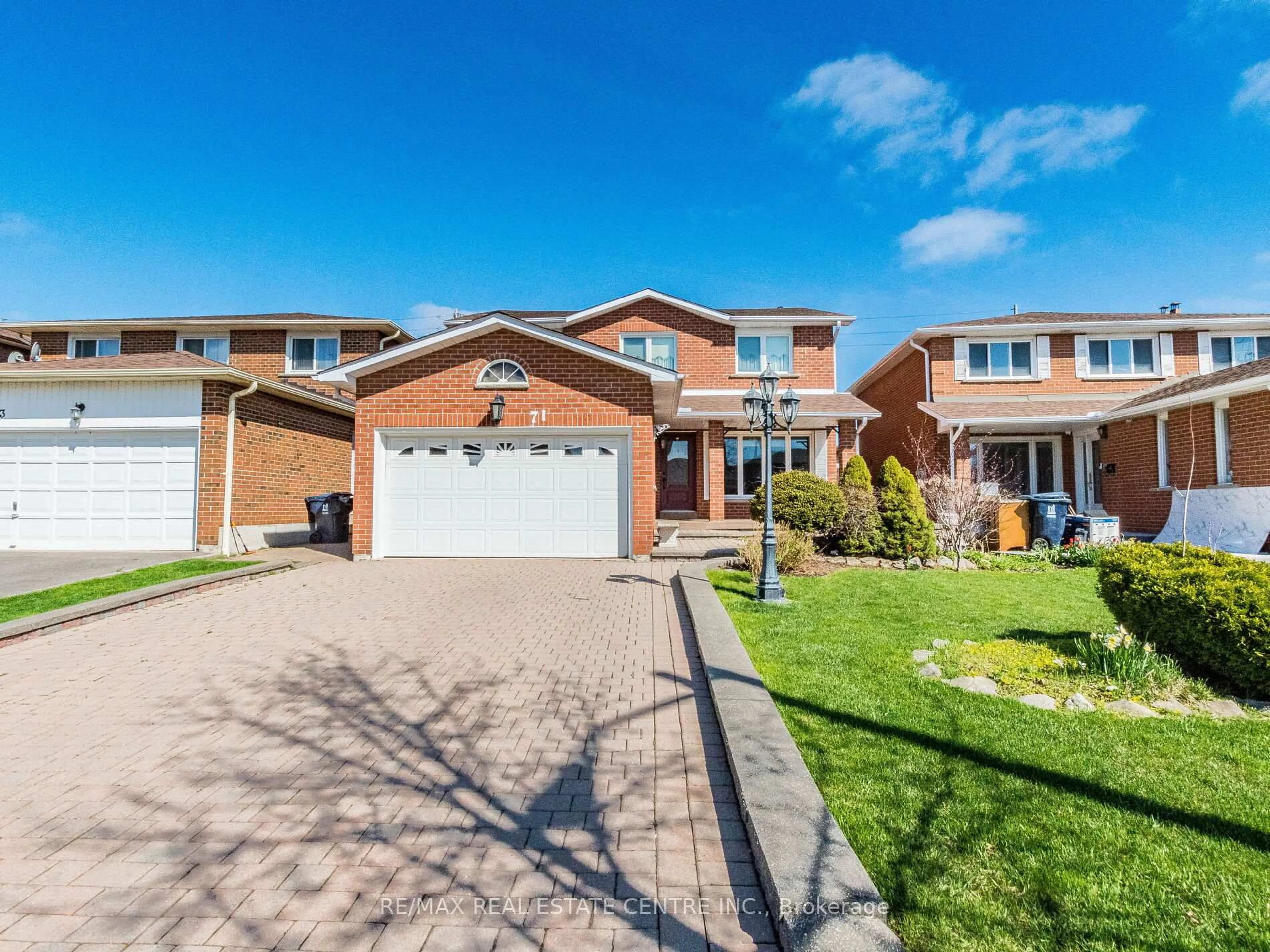 Home with brick exterior material, street for 71 Minglehaze Dr, Toronto Ontario M9V 4W6