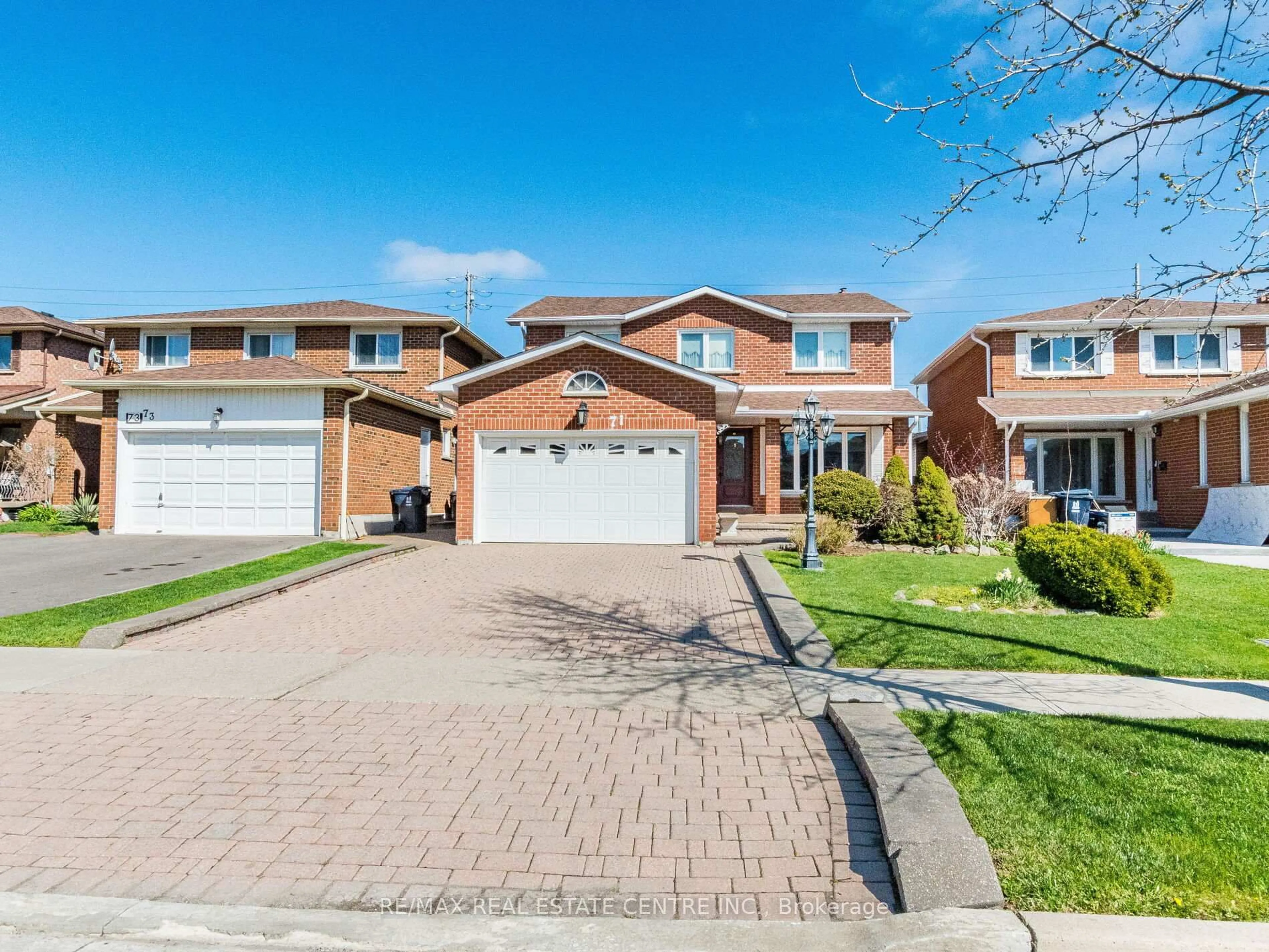 Home with brick exterior material, street for 71 Minglehaze Dr, Toronto Ontario M9V 4W6