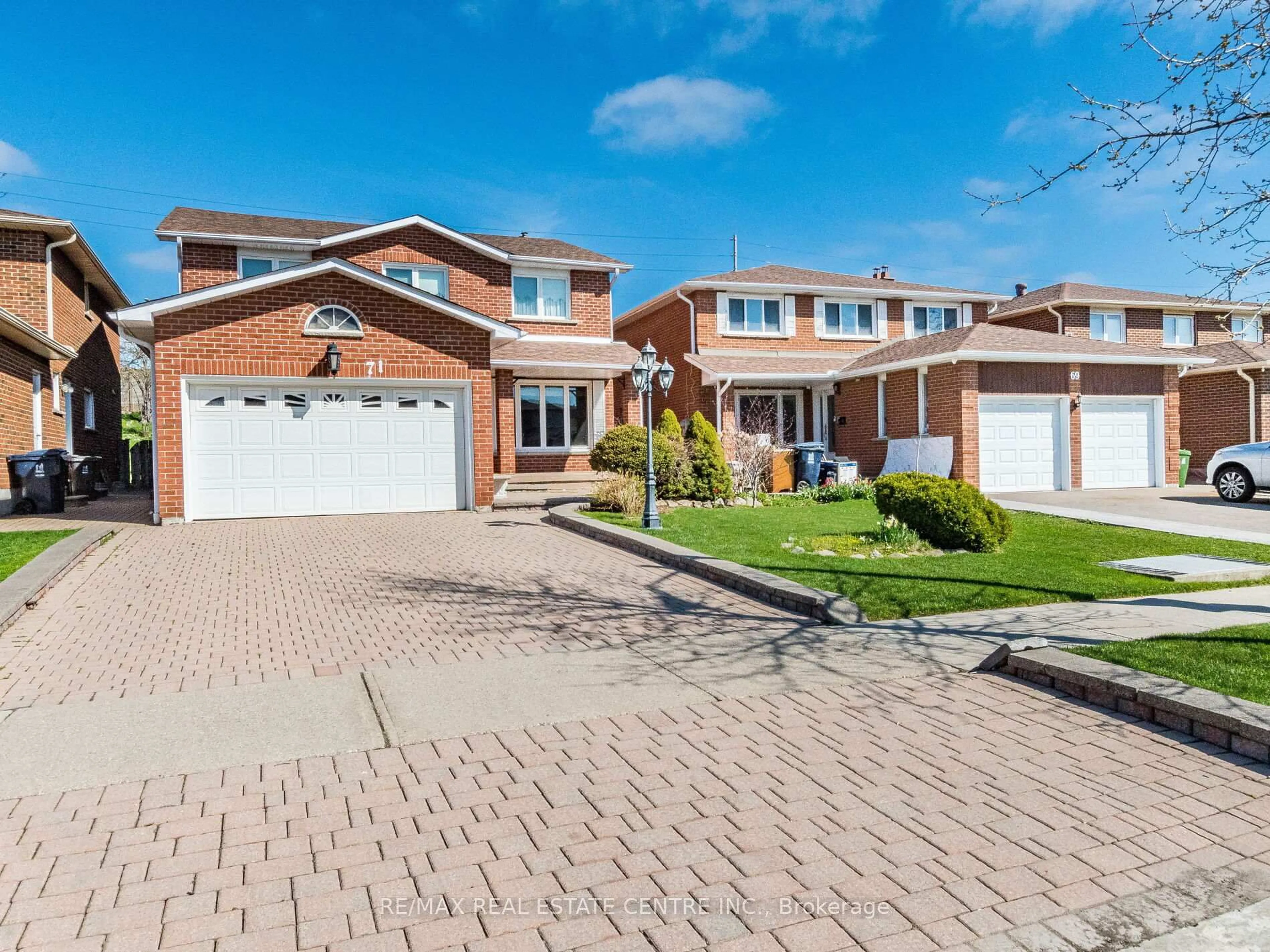 Home with brick exterior material, street for 71 Minglehaze Dr, Toronto Ontario M9V 4W6