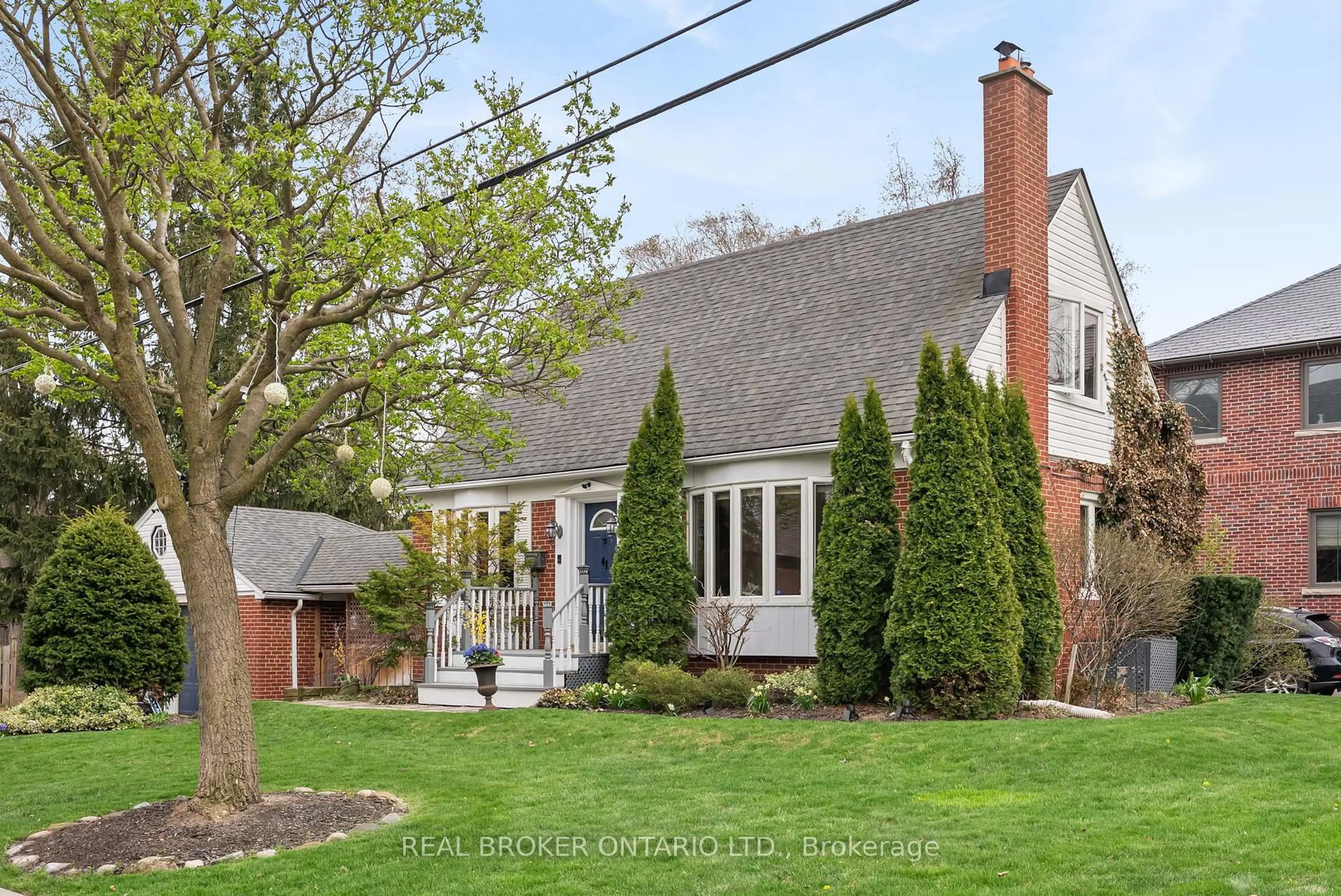 Home with brick exterior material, street for 41 Tyre Ave, Toronto Ontario M9B 1R4