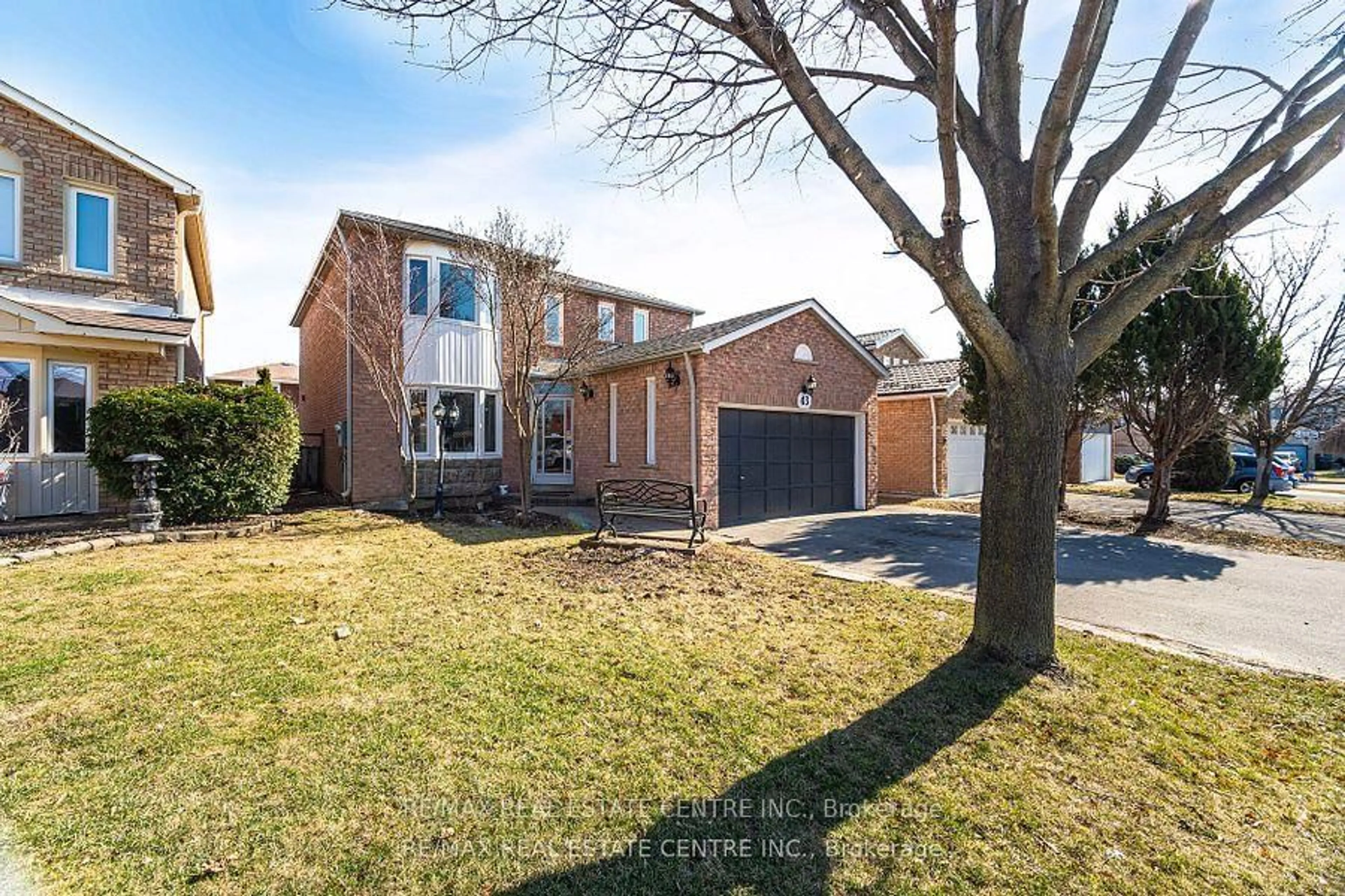 Home with brick exterior material, street for 43 Horsham St, Brampton Ontario L6X 3R4