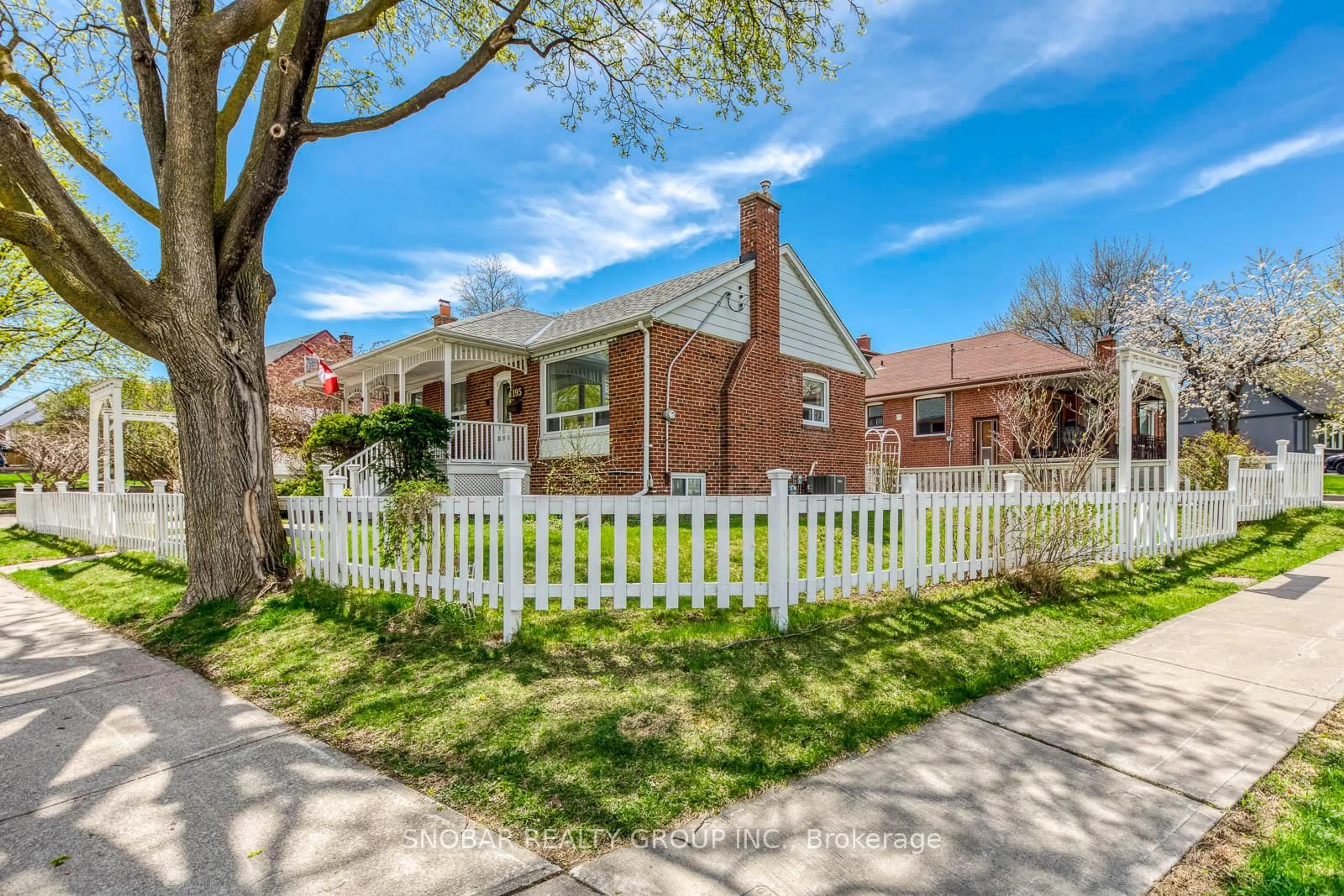 Home with brick exterior material, street for 195 Clearbrooke Circ, Toronto Ontario M9W 2G5