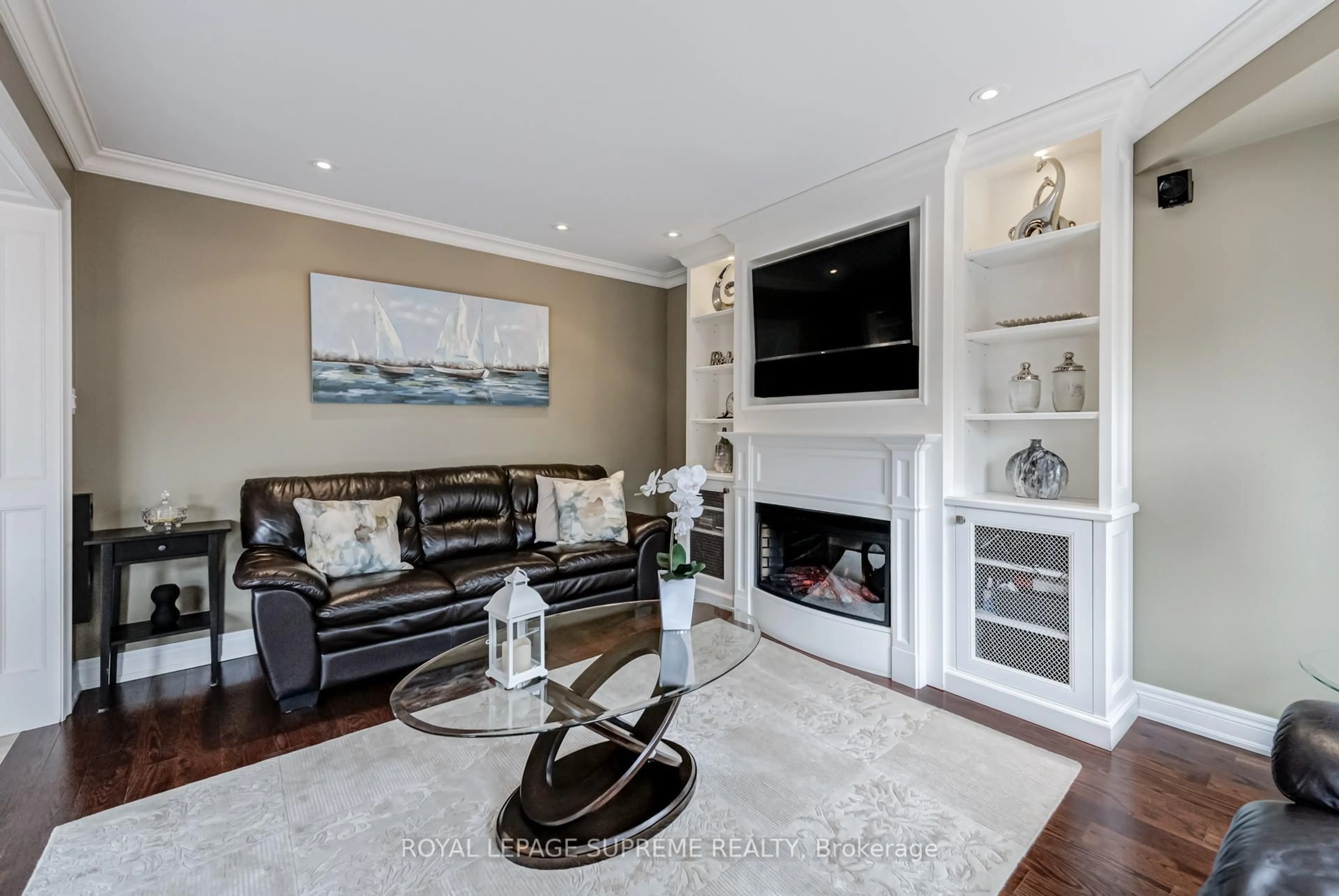 Living room with furniture, unknown for 34 Purdy Cres, Toronto Ontario M9N 3X7