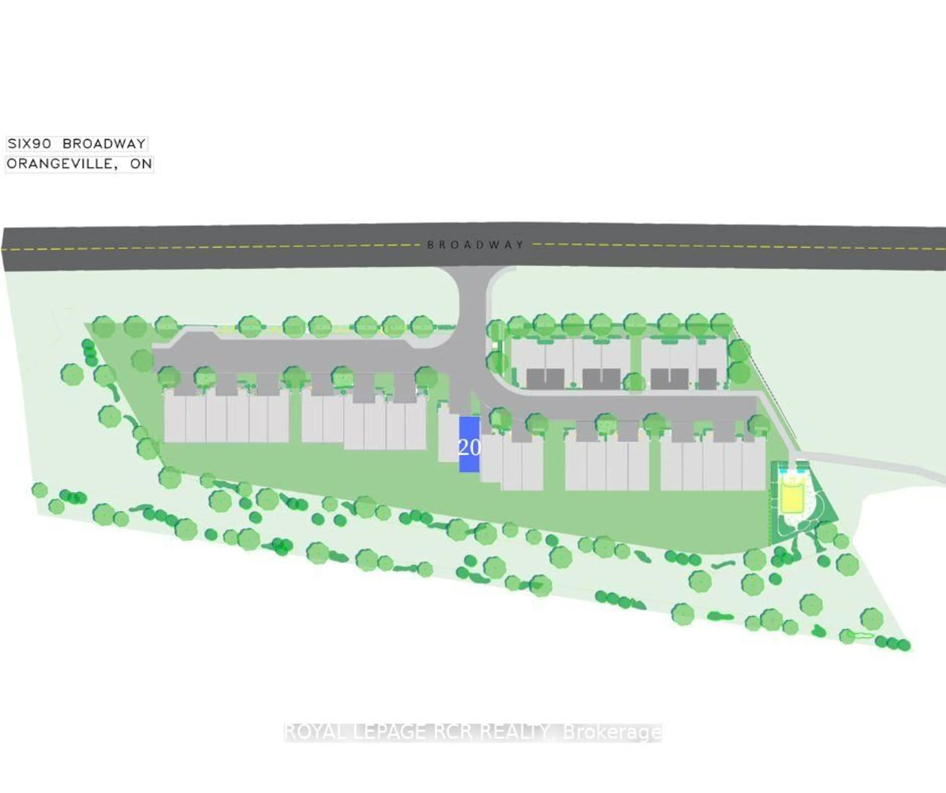 Floor plan for 690 Broadway Ave #20, Orangeville Ontario L9W 7T7