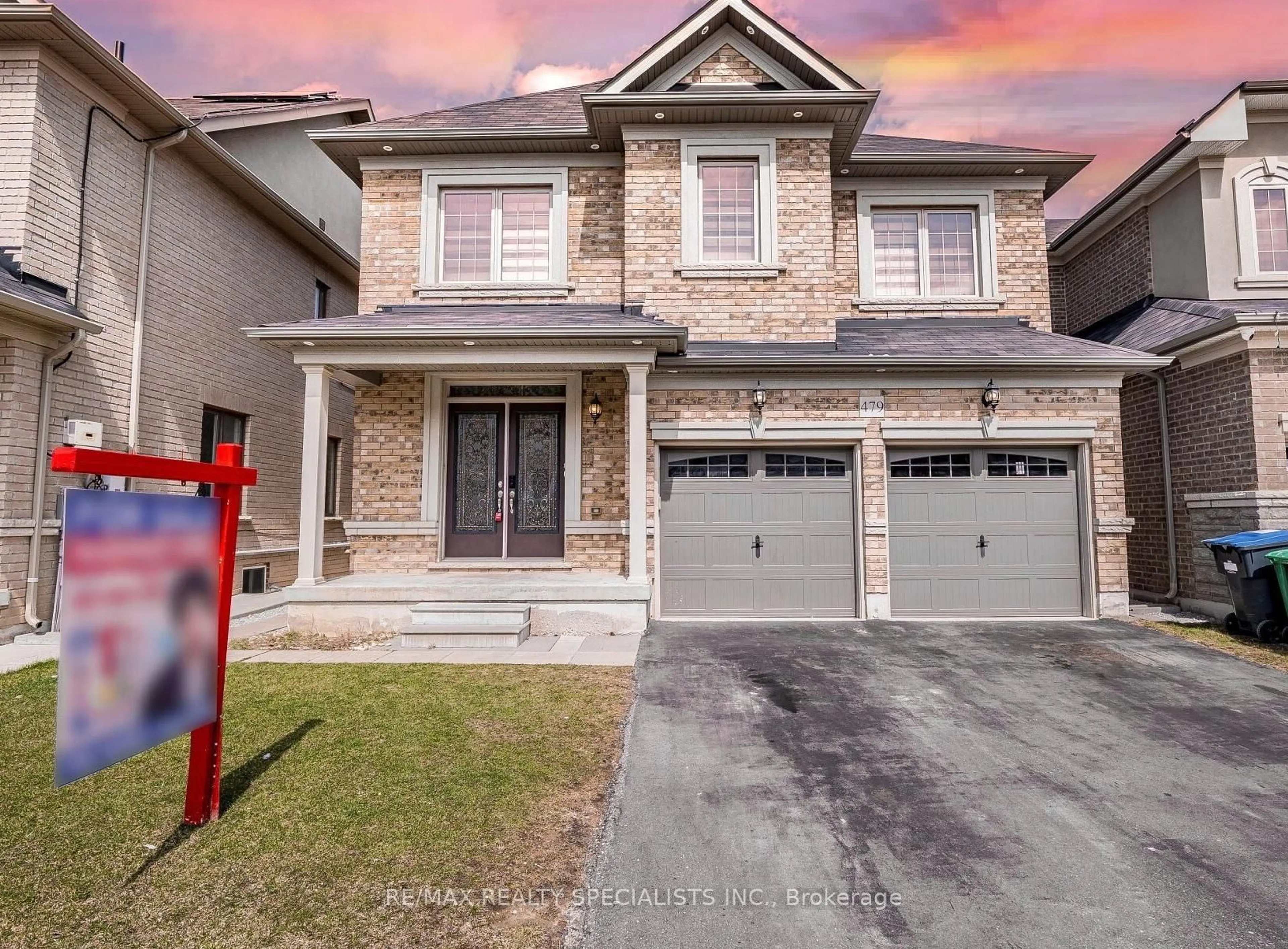 Home with brick exterior material, street for 479 Brisdale Dr, Brampton Ontario L7A 4J4
