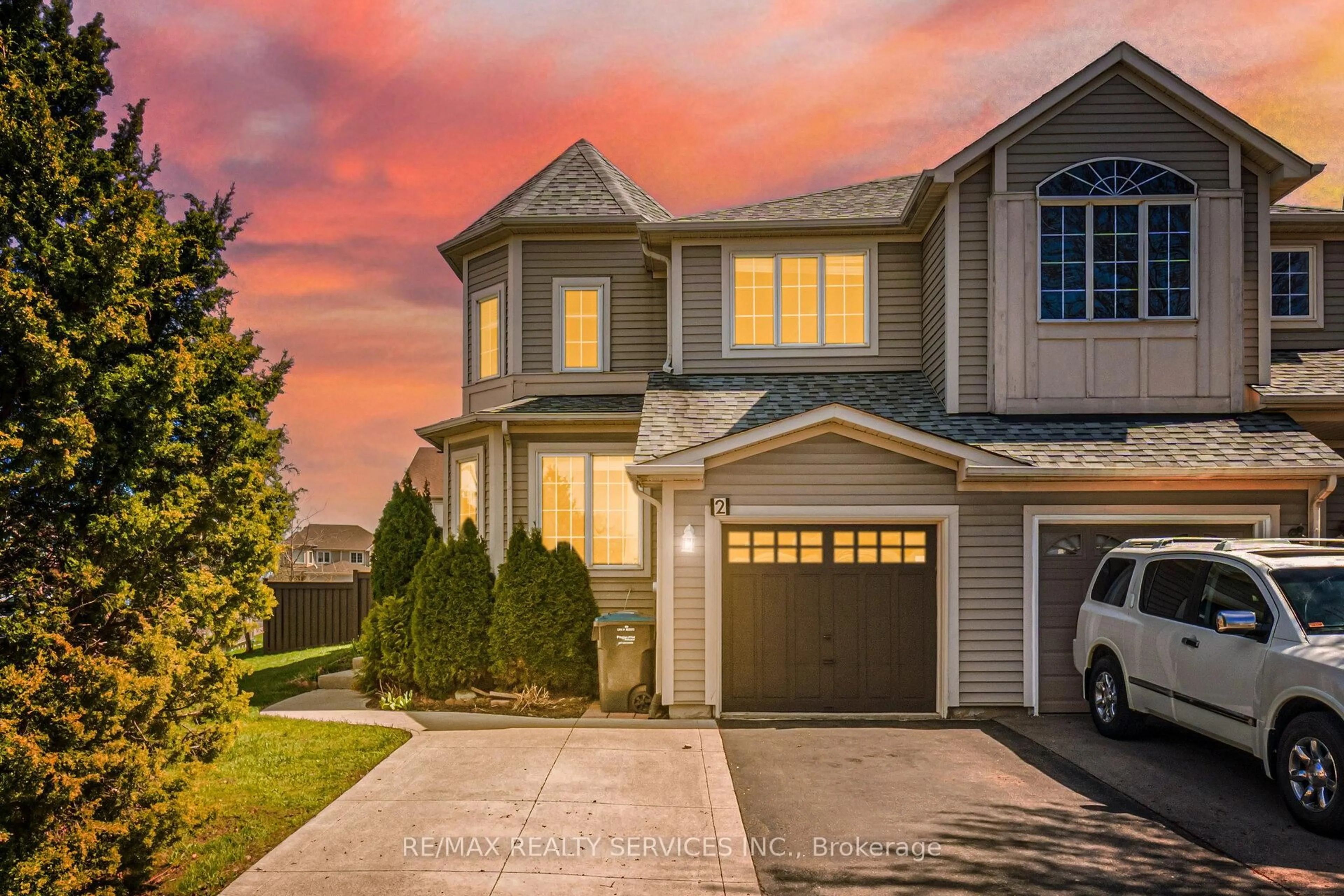 Home with vinyl exterior material, street for 2 Binder Twine Tr, Brampton Ontario L6X 4R5