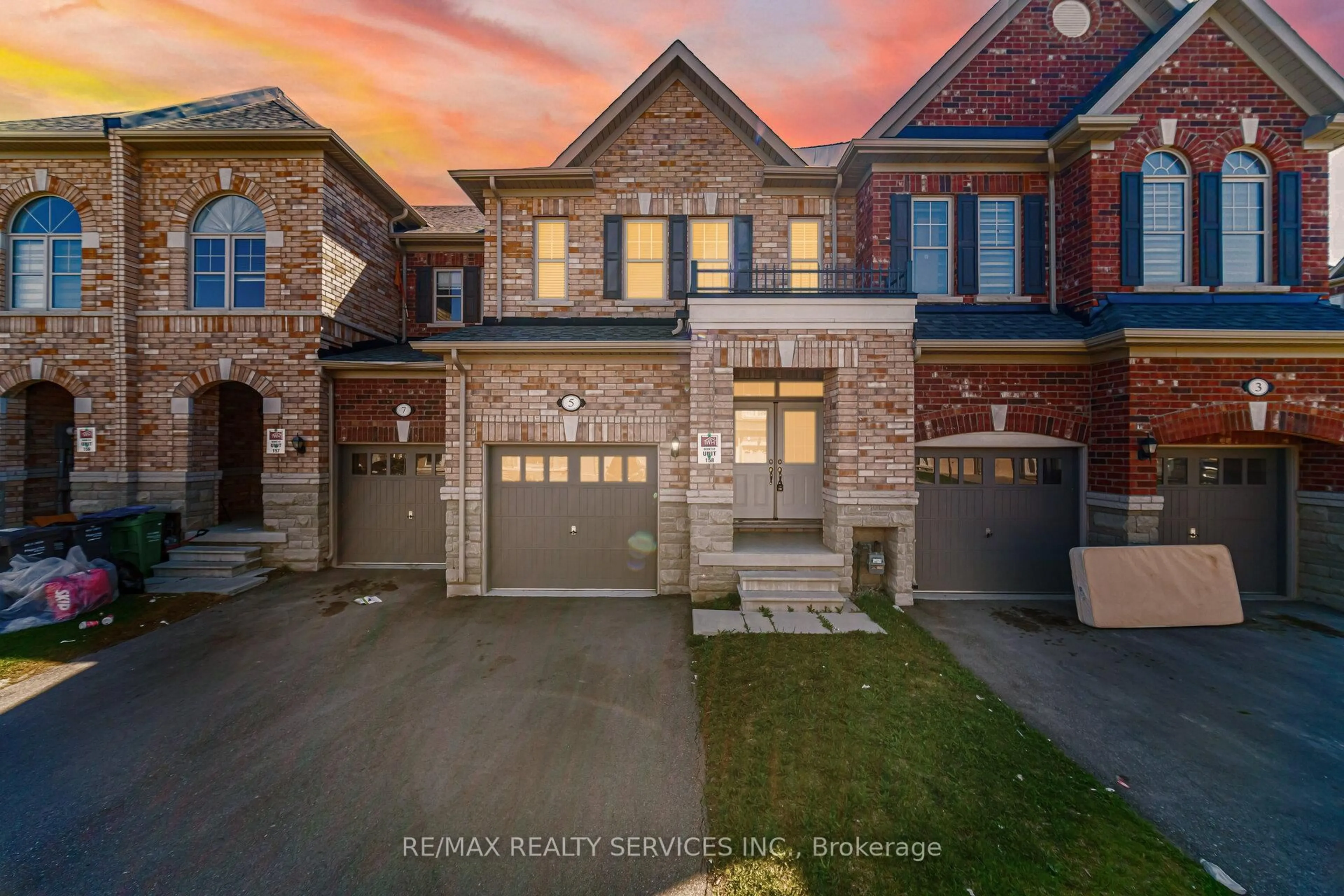 Home with brick exterior material, street for 5 Pearman Cres, Brampton Ontario L7A 4Y8