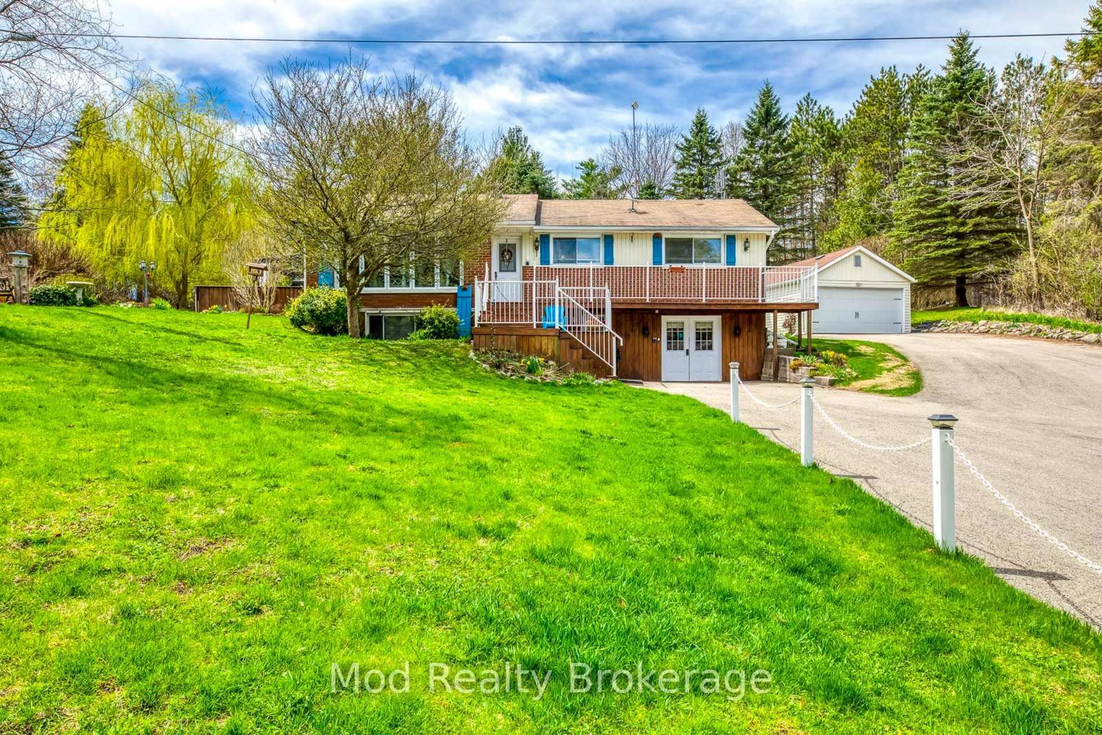 A pic from outside/outdoor area/front of a property/back of a property/a pic from drone, water/lake/river/ocean view for 12638 4 Line, Halton Hills Ontario L7J 2M1