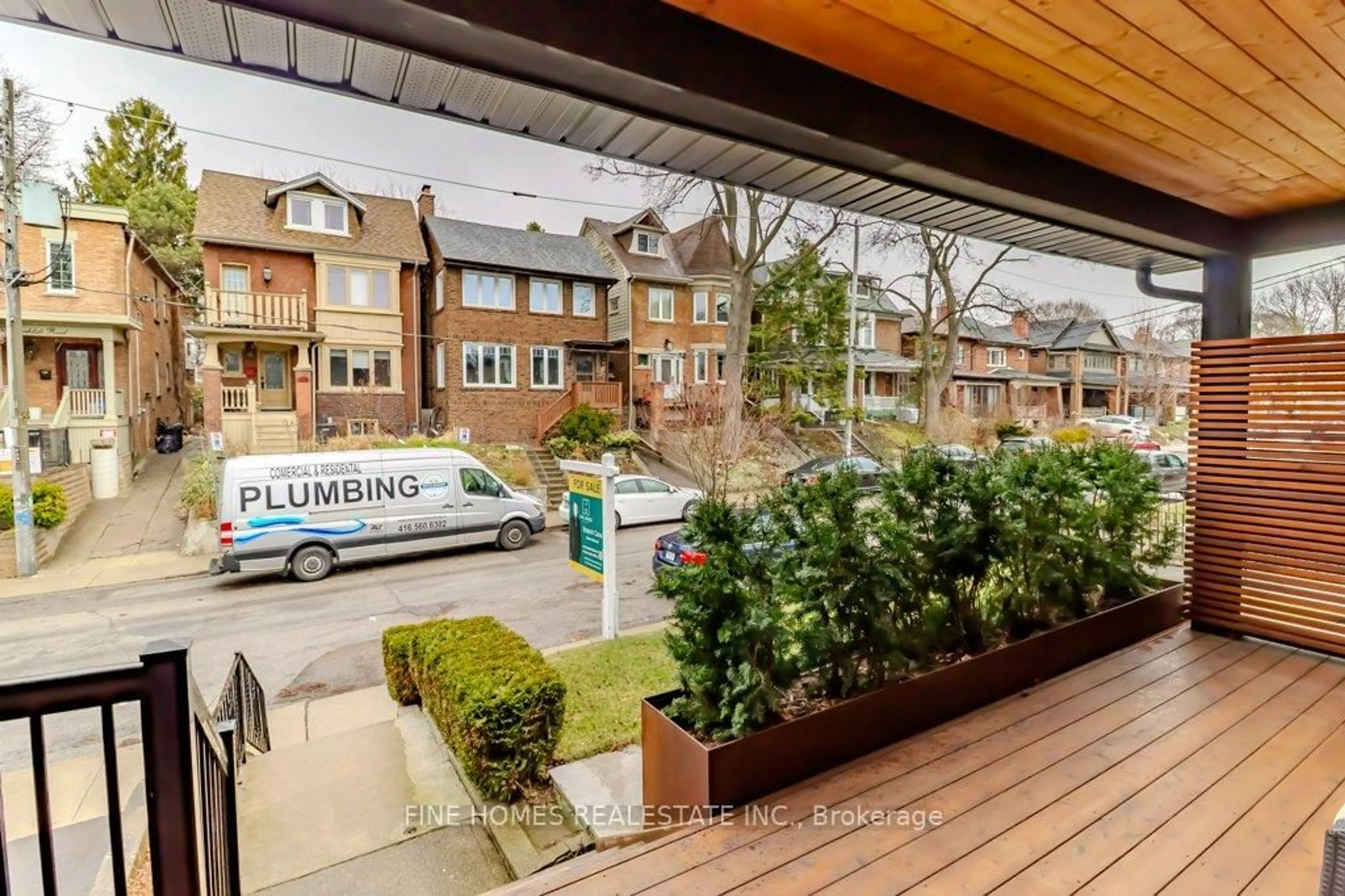 Patio, street for 65 Parkdale Rd, Toronto Ontario M6R 1E3