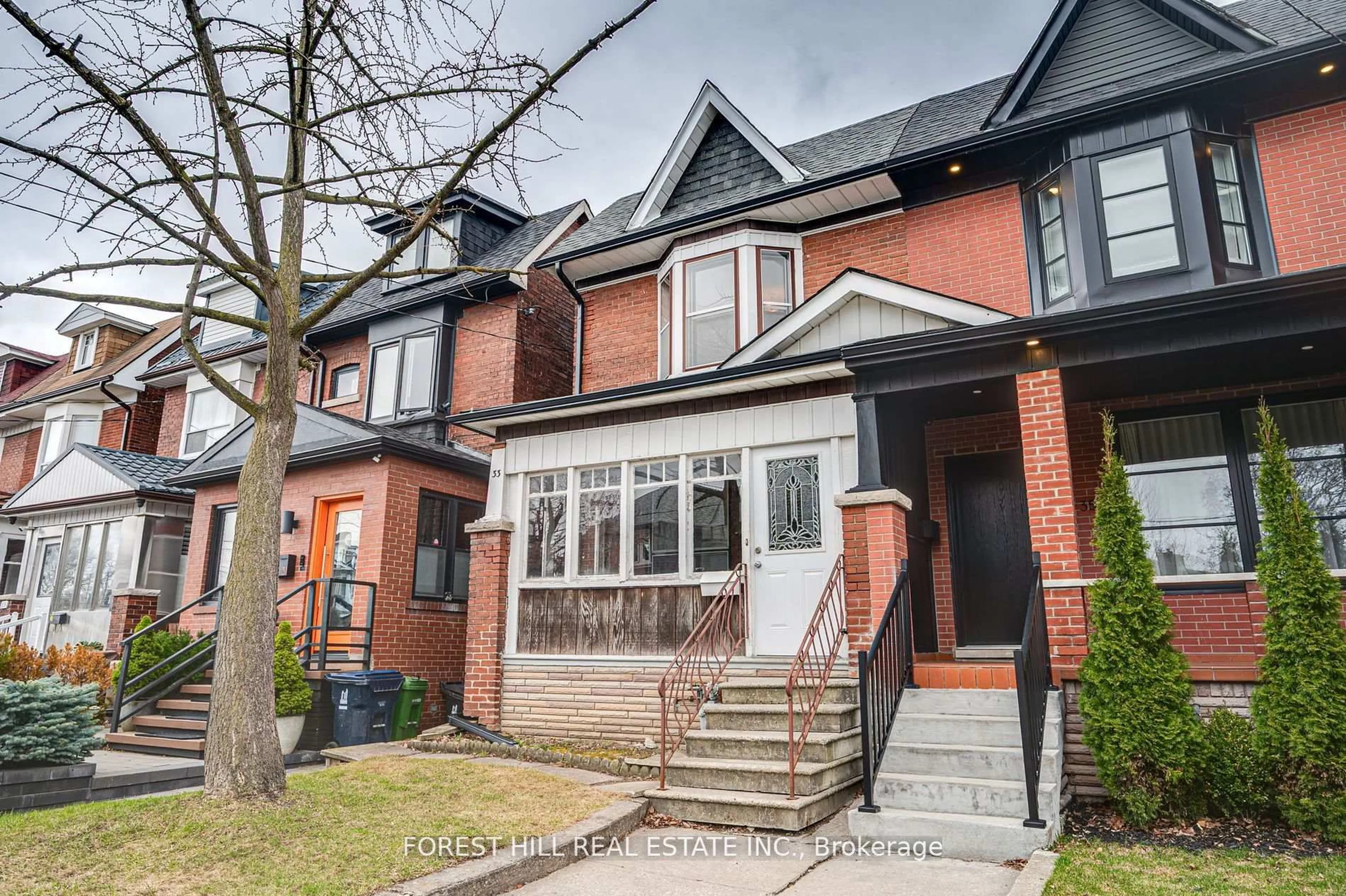 Home with brick exterior material, street for 33 Hounslow Heath Rd, Toronto Ontario M6N 1G7