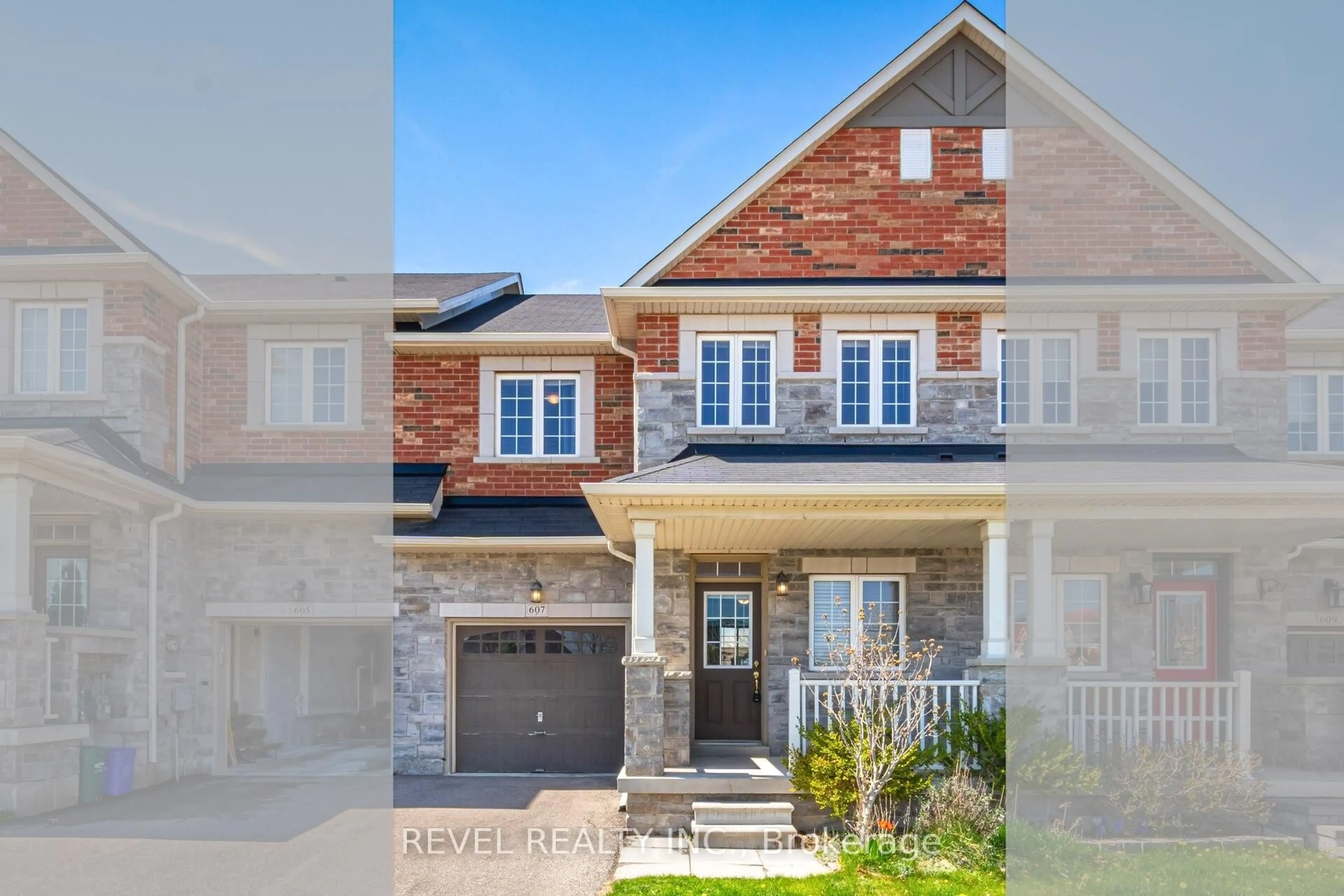Home with brick exterior material, street for 607 Murray Meadows Pl, Milton Ontario L9T 8L7