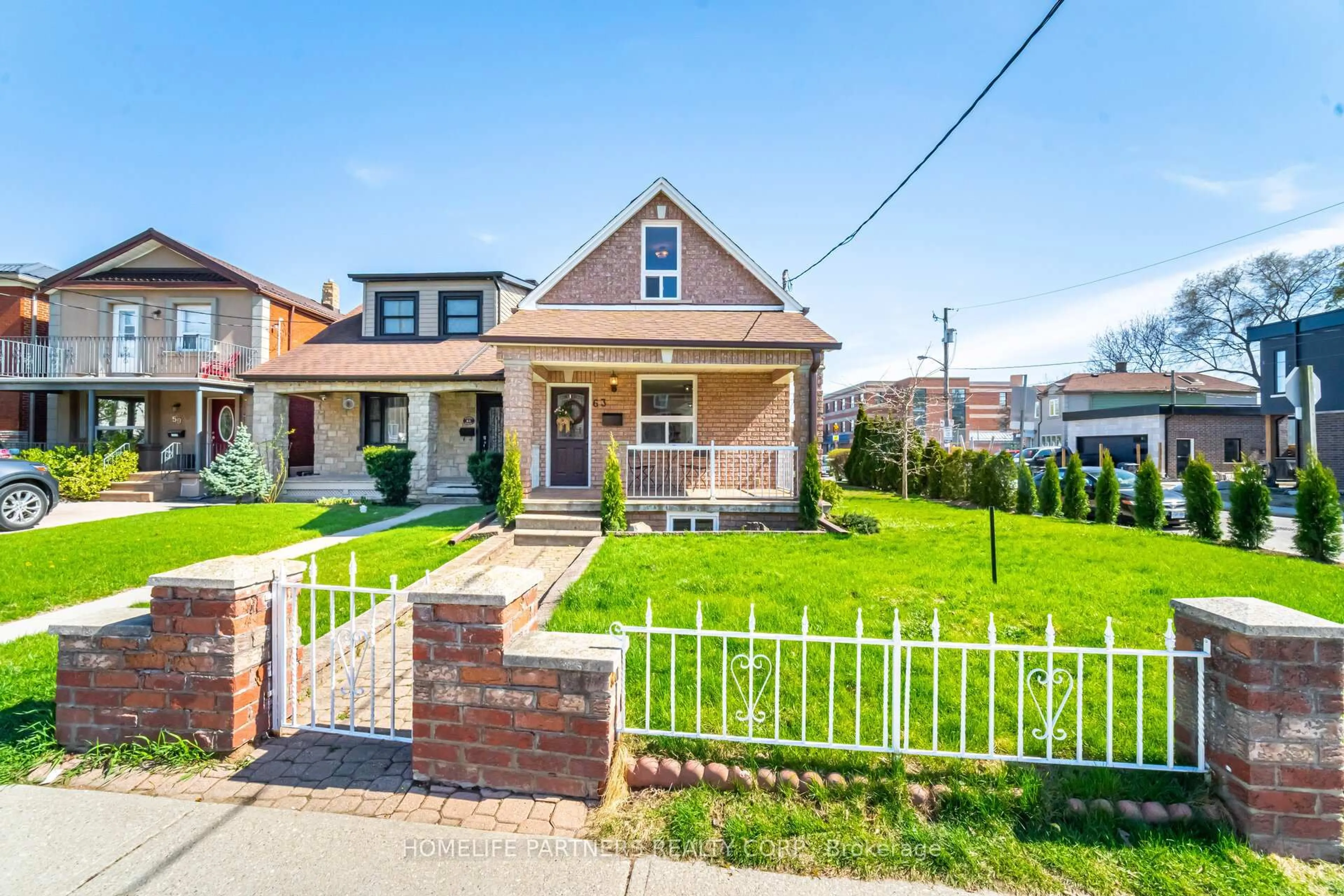 Home with brick exterior material, street for 63 Eileen Ave, Toronto Ontario M6N 1V7