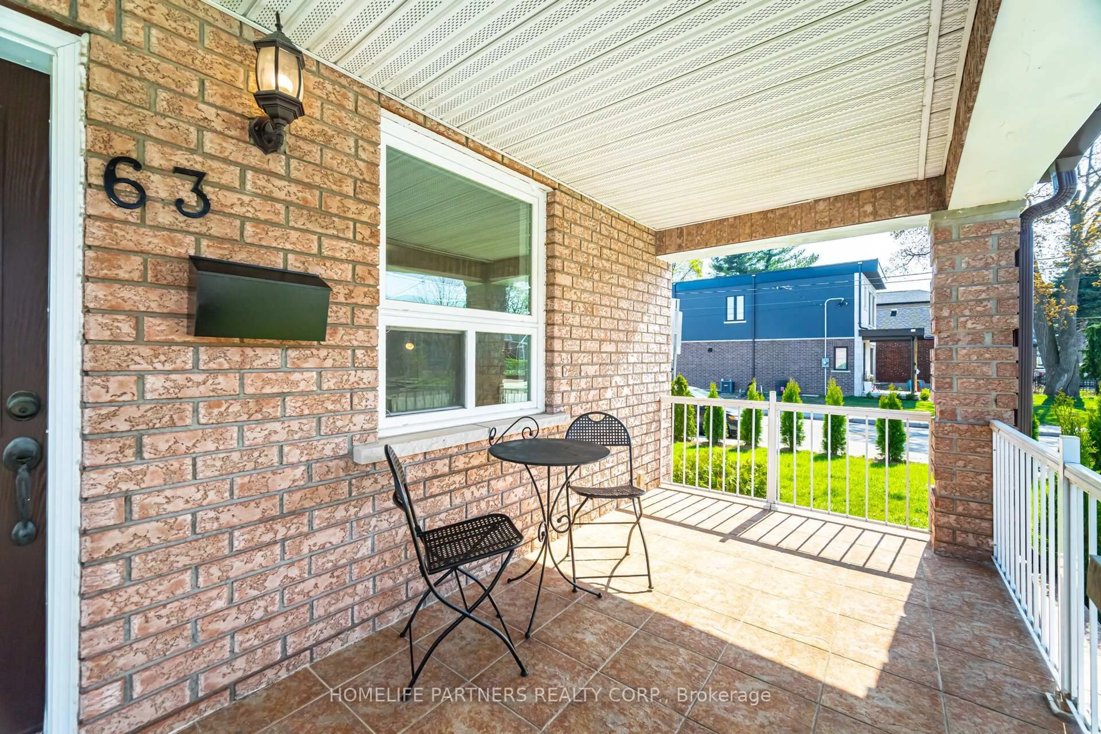 Patio, street for 63 Eileen Ave, Toronto Ontario M6N 1V7