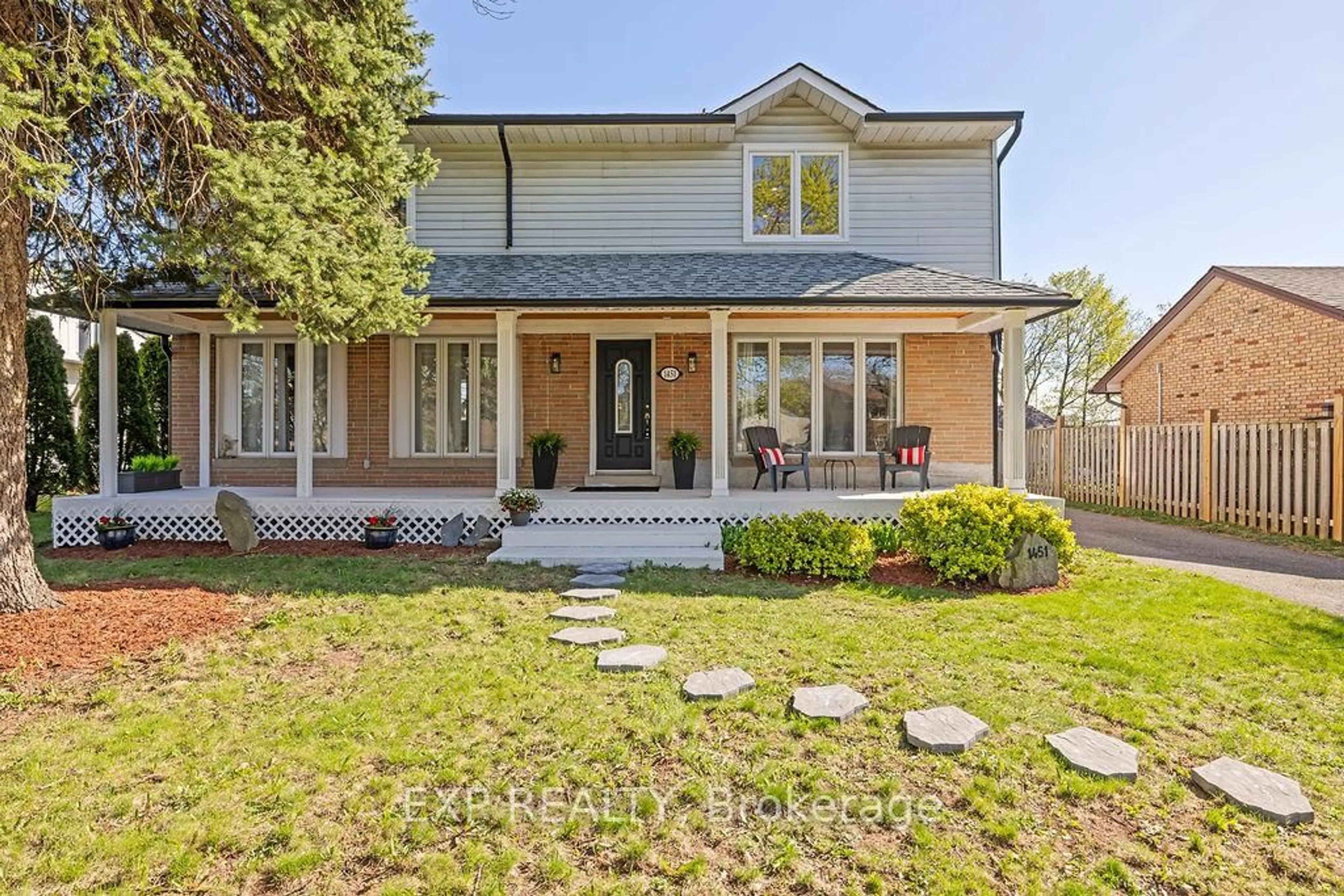 Home with brick exterior material, street for 1451 Sixth Line, Oakville Ontario L6H 1X6