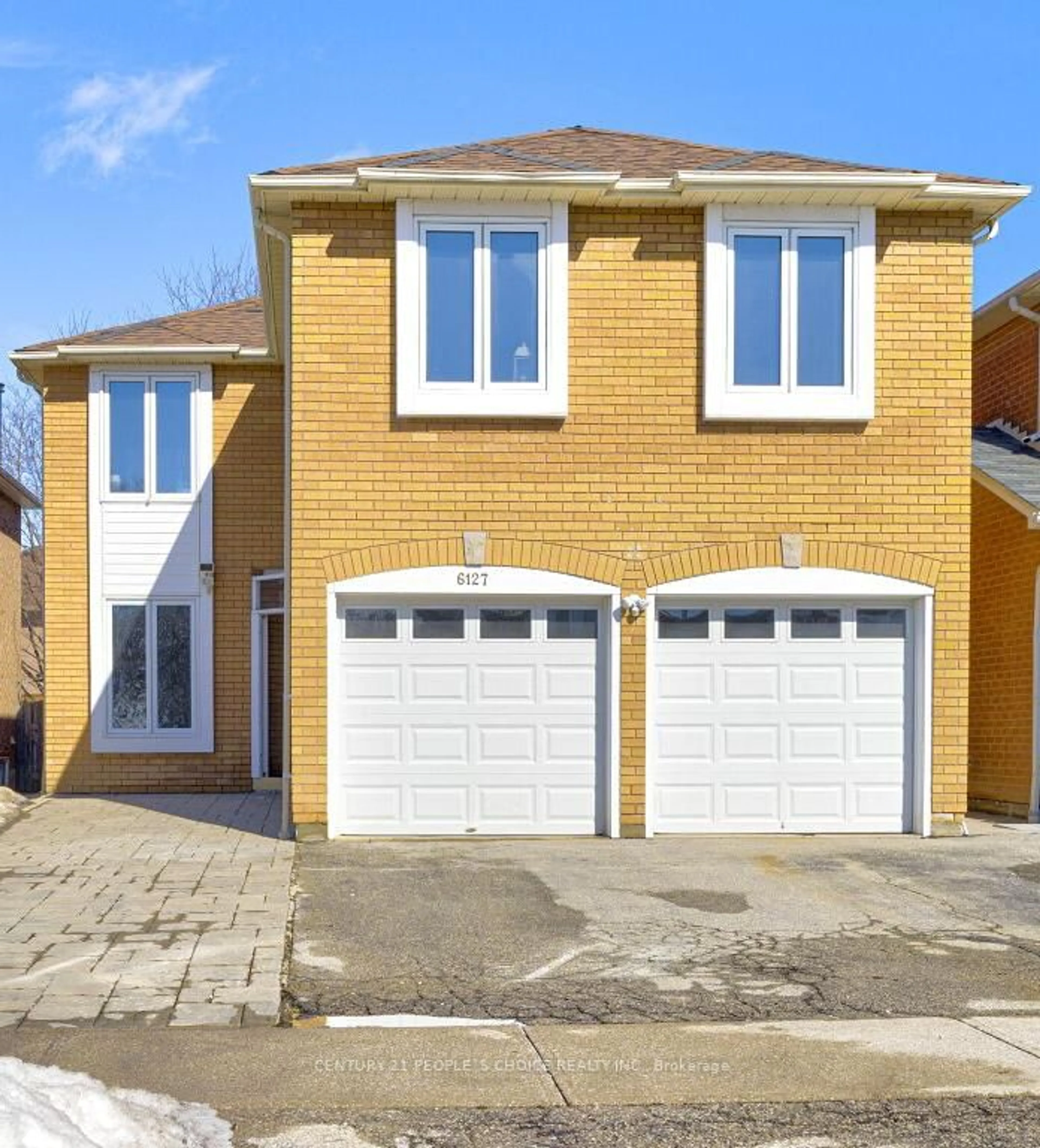 Home with brick exterior material, street for 6127 Silken Laumann Way, Mississauga Ontario L5V 1A2