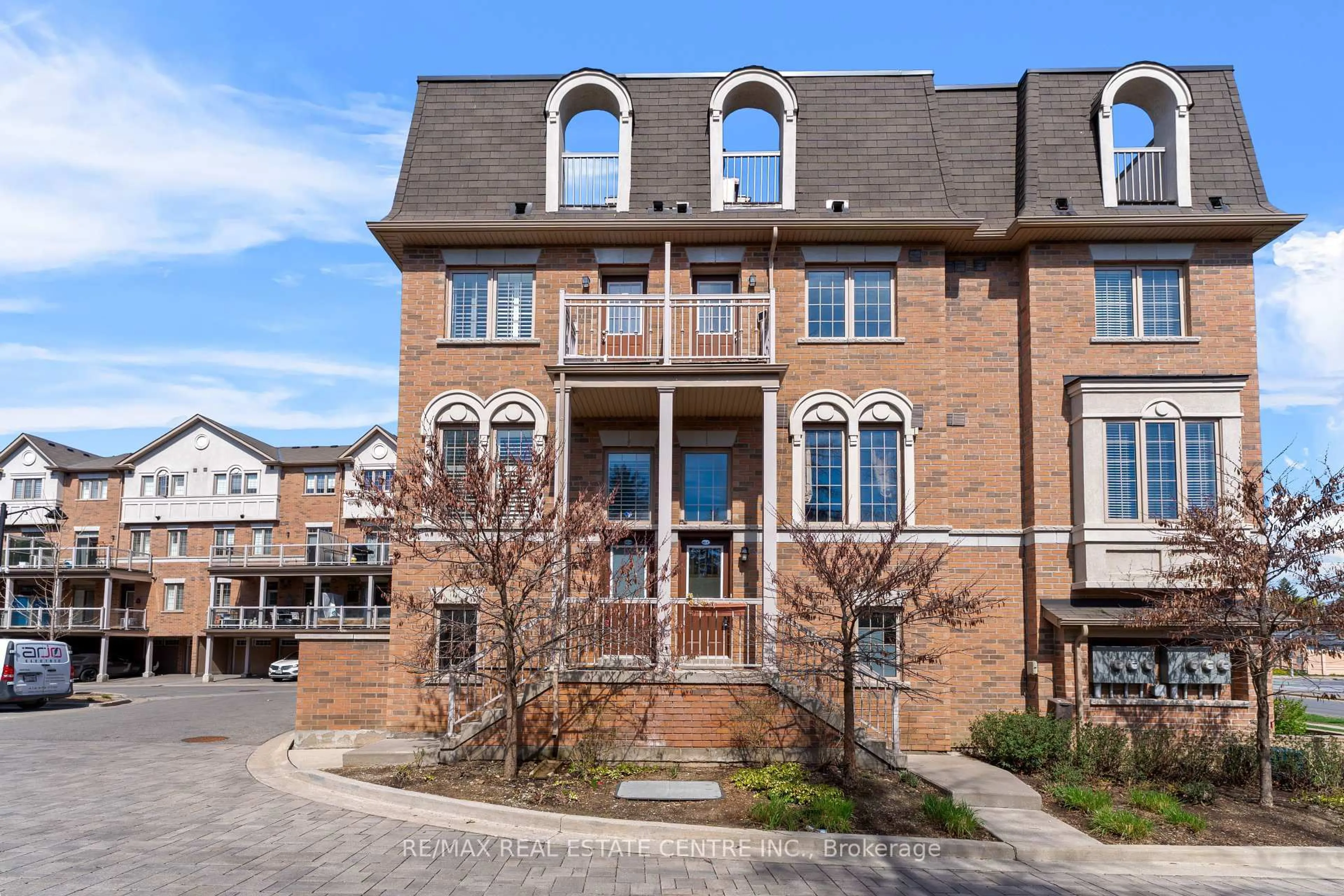 Home with brick exterior material, street for 180 Howden Blvd #47, Brampton Ontario L6S 0E6