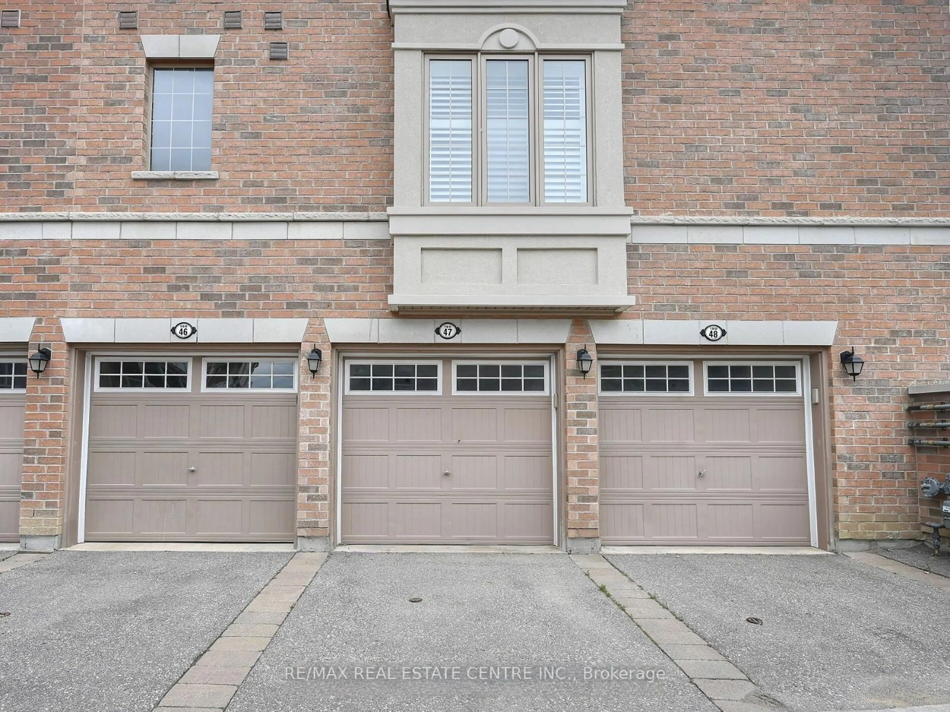 Home with brick exterior material, street for 180 Howden Blvd #47, Brampton Ontario L6S 0E6
