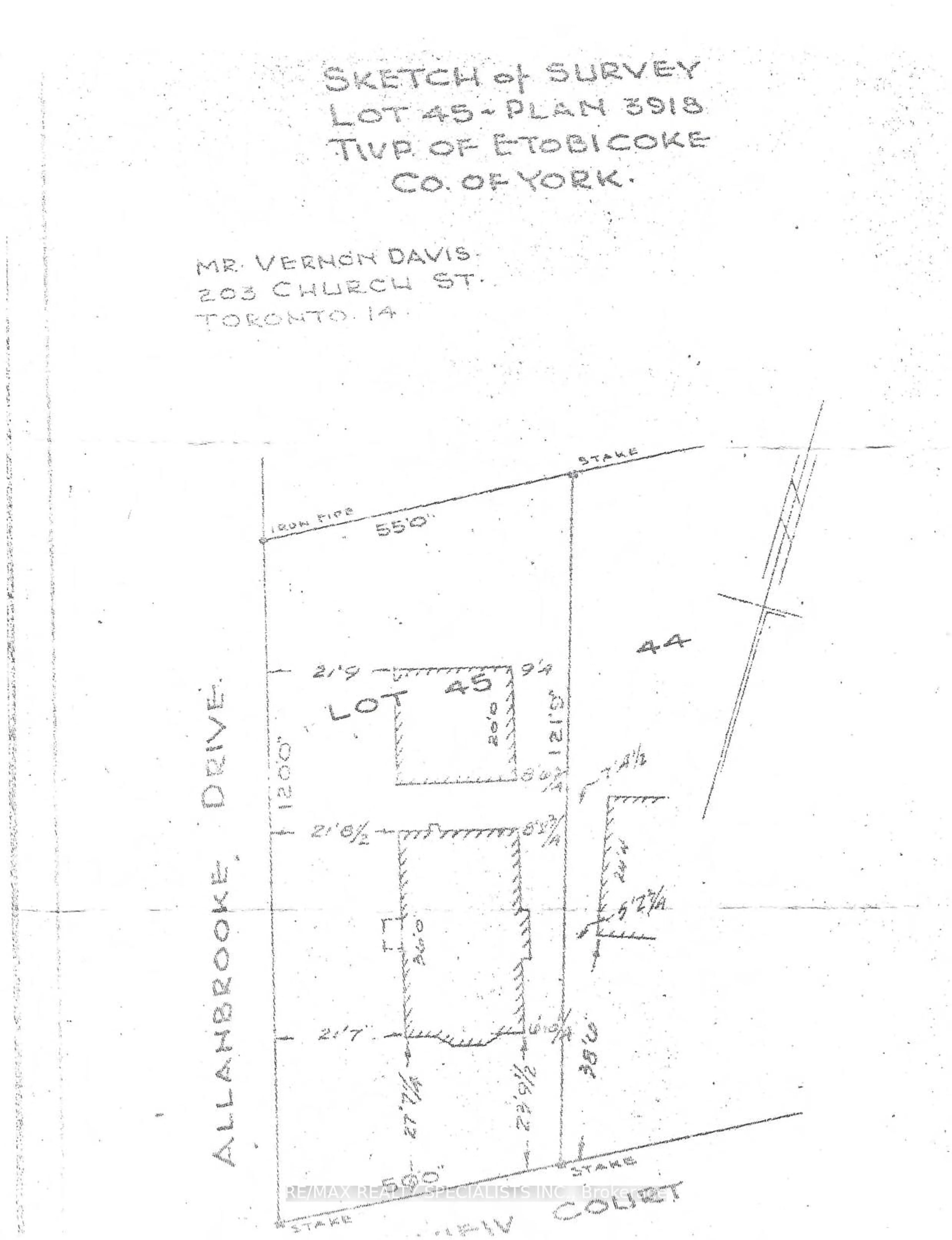 Floor plan for 85 Allanbrooke Dr, Toronto Ontario M9A 3N9