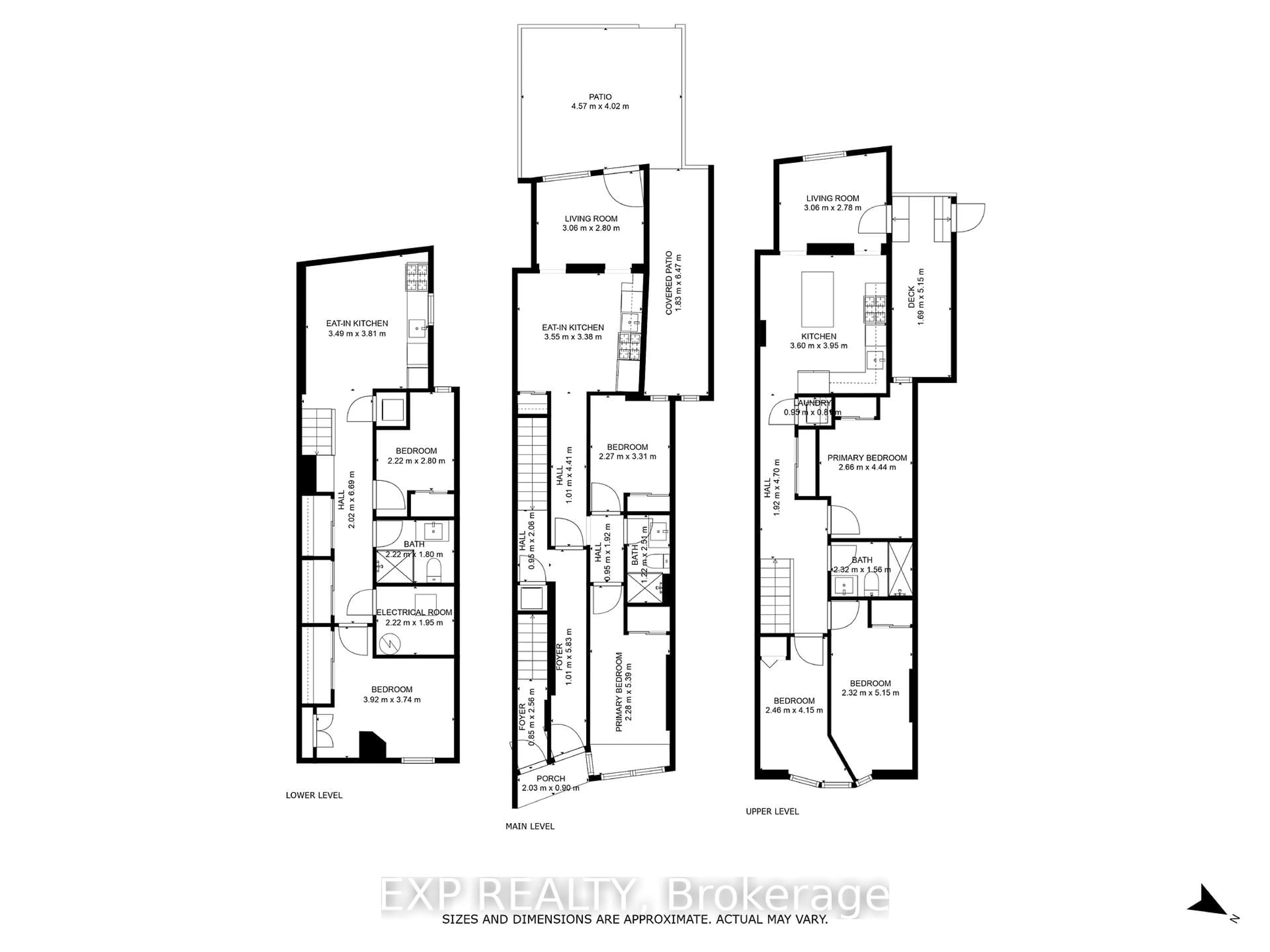 Floor plan for 2555 Dundas St, Toronto Ontario M6P 1X6