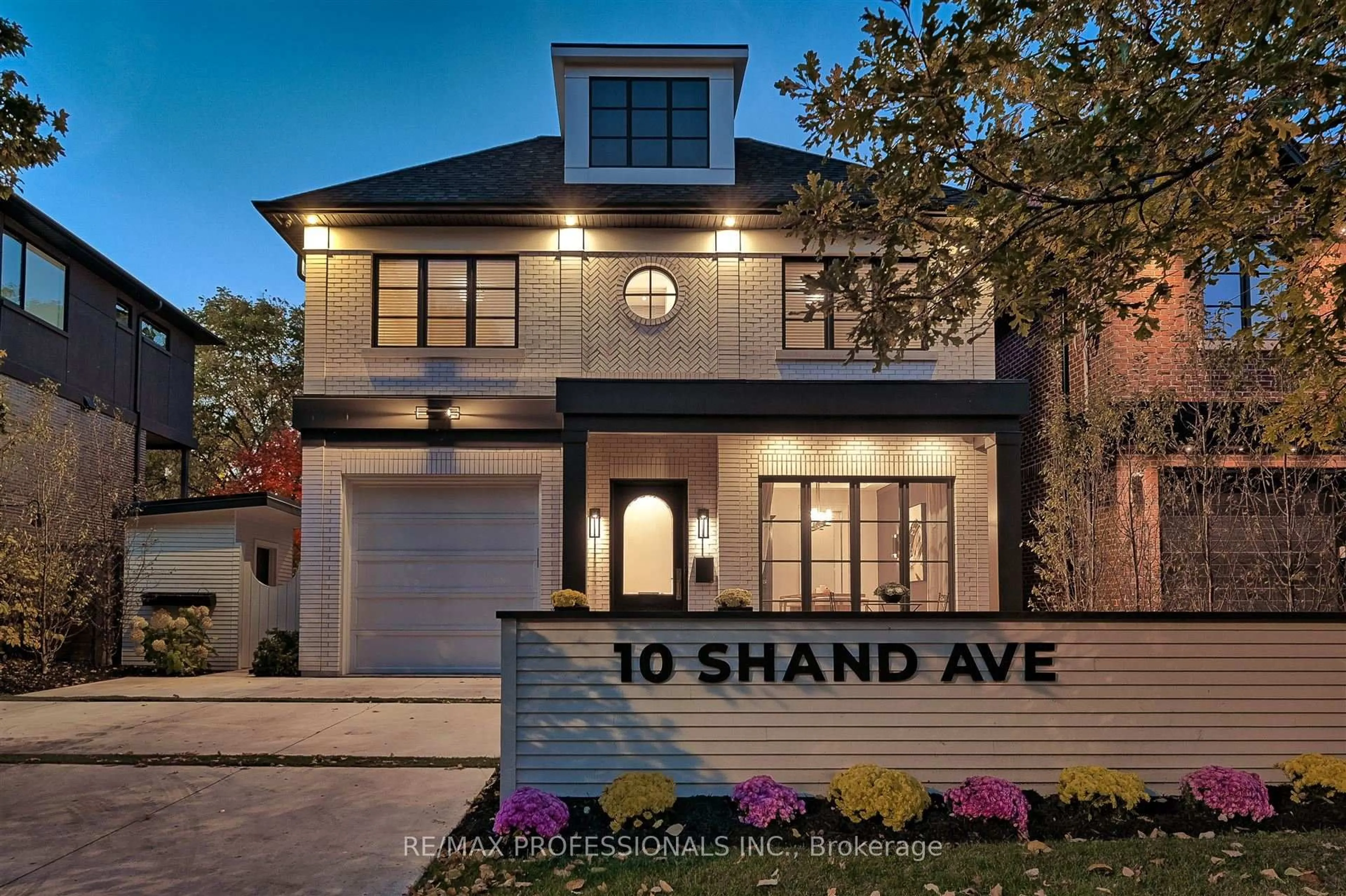 Home with brick exterior material, street for 10 Shand Ave, Toronto Ontario M8X 1T5
