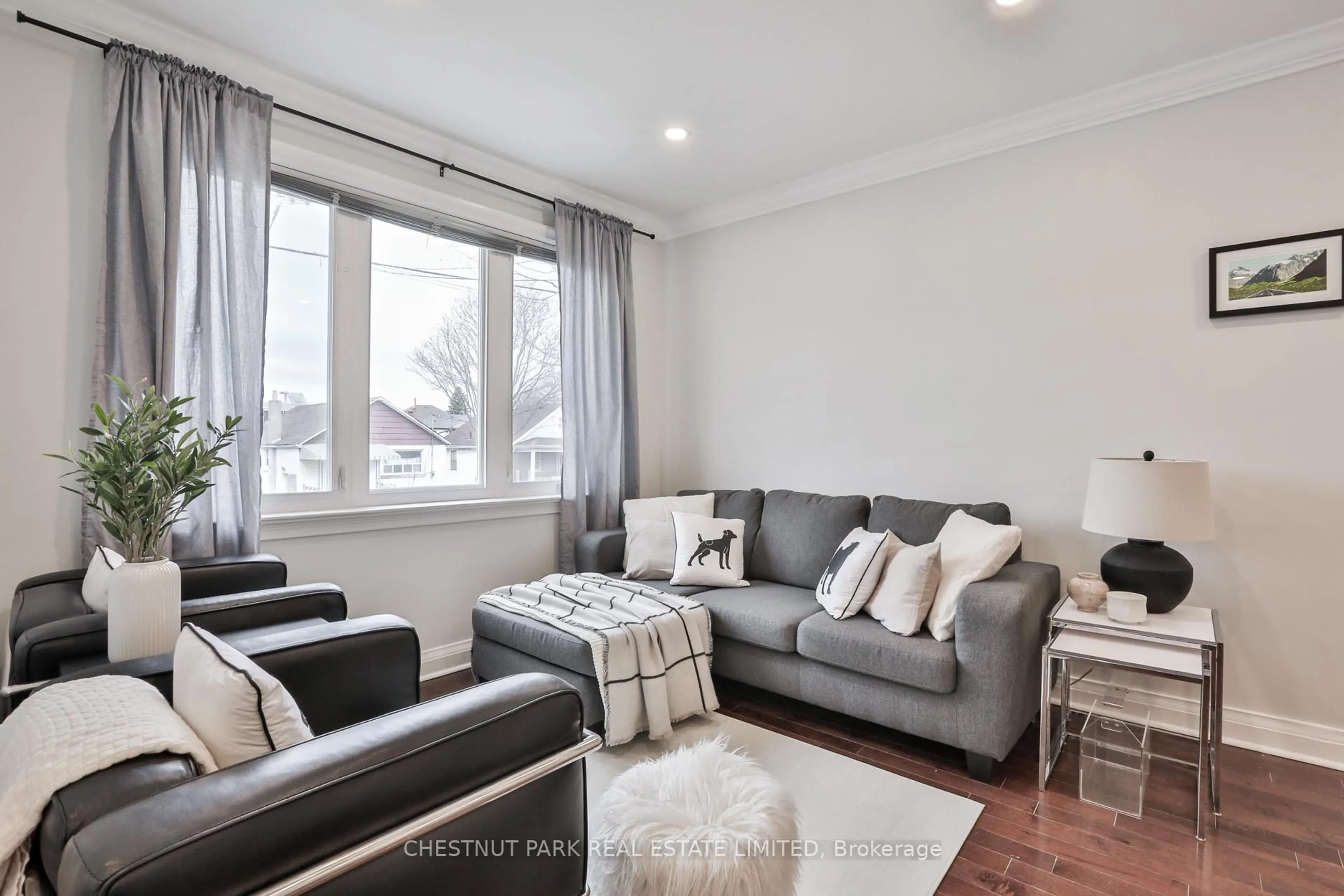 Living room with furniture, unknown for 65 Kane Ave, Toronto Ontario M6M 3M8