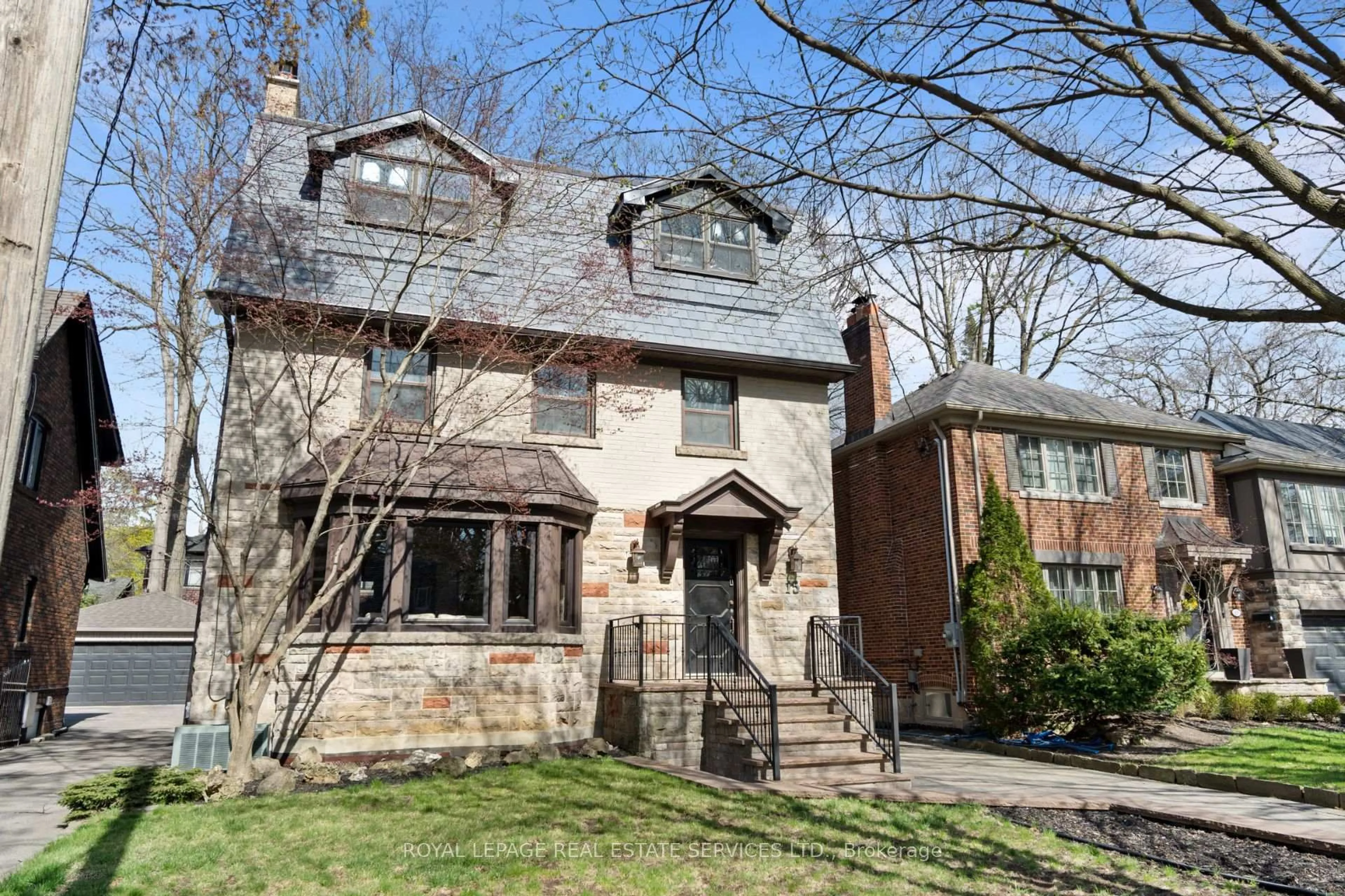 Home with brick exterior material, street for 15 Princeton Rd, Toronto Ontario M8X 2E1