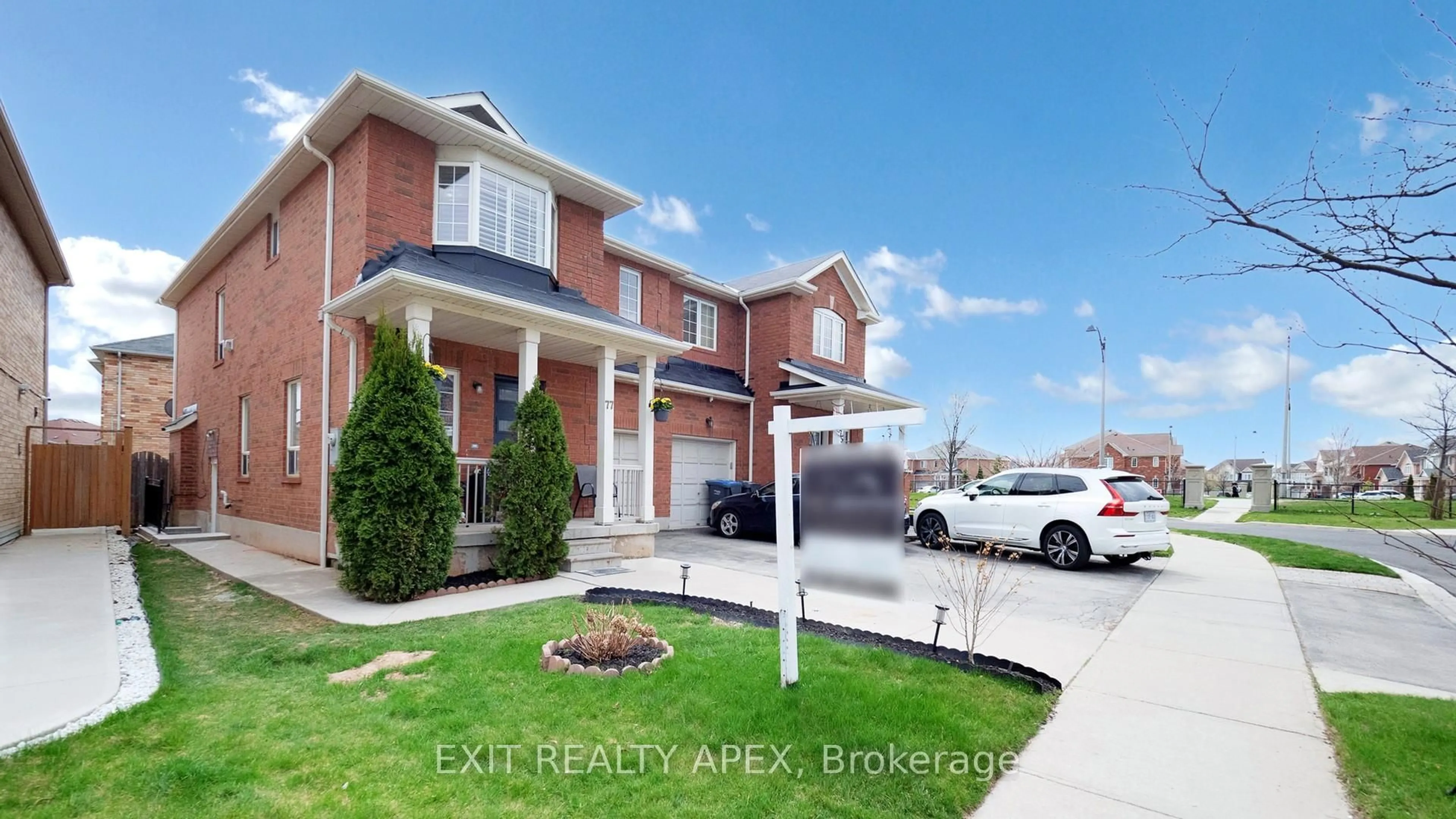 Home with brick exterior material, street for 77 Commodore Dr, Brampton Ontario L6X 0T4