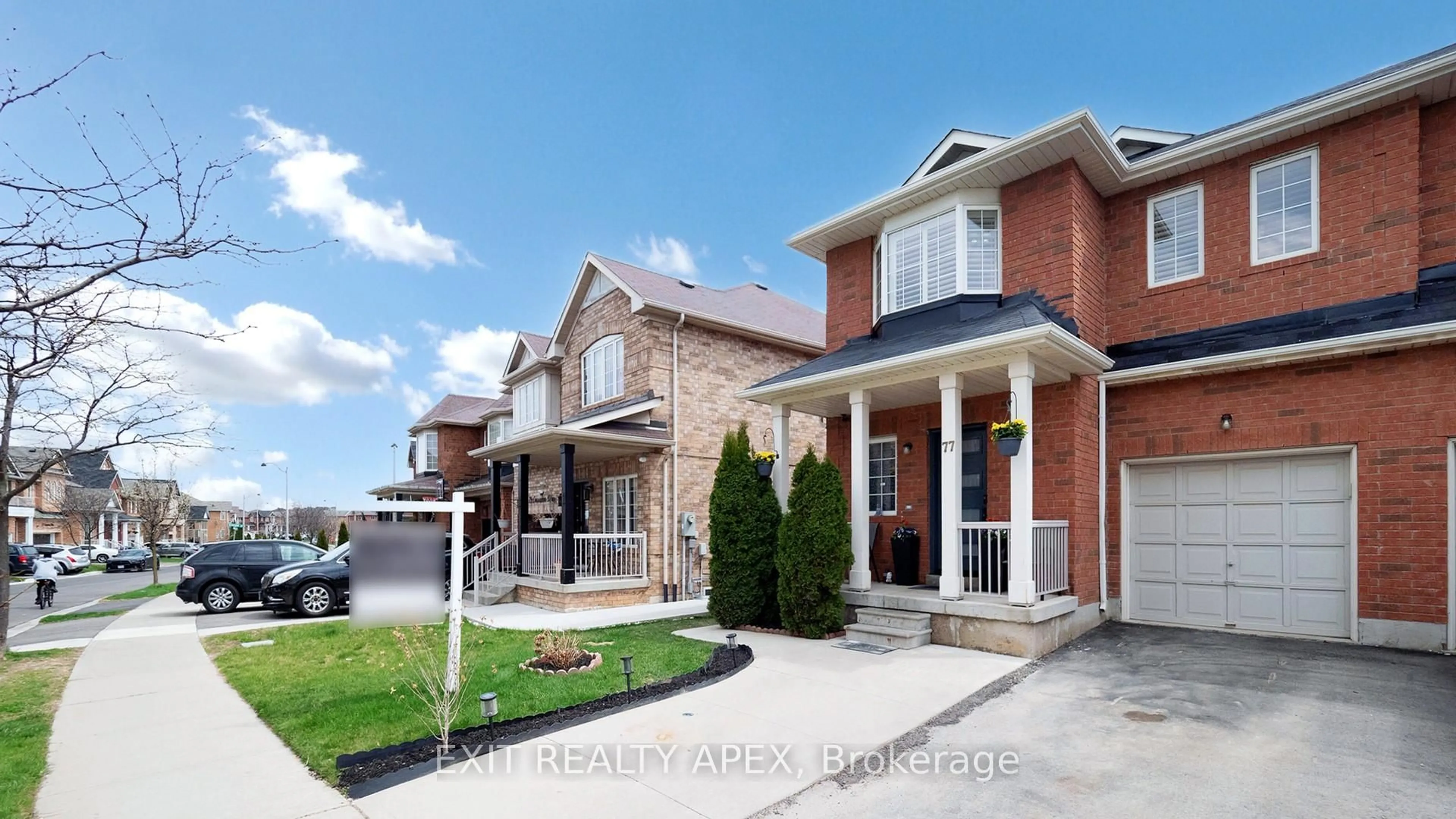 Home with brick exterior material, street for 77 Commodore Dr, Brampton Ontario L6X 0T4