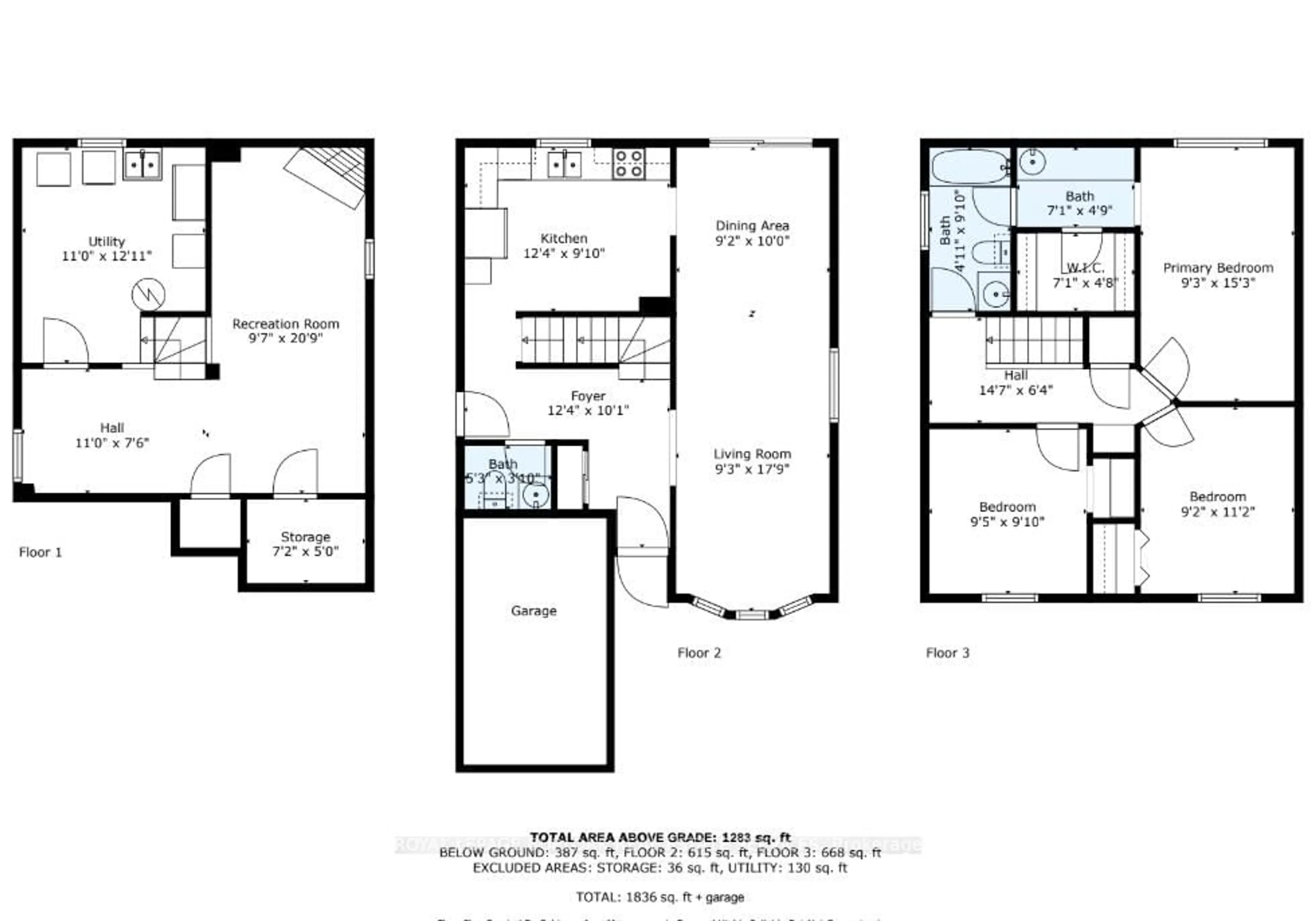 Floor plan for 2383 Cotswold Cres, Burlington Ontario L7P 4M3