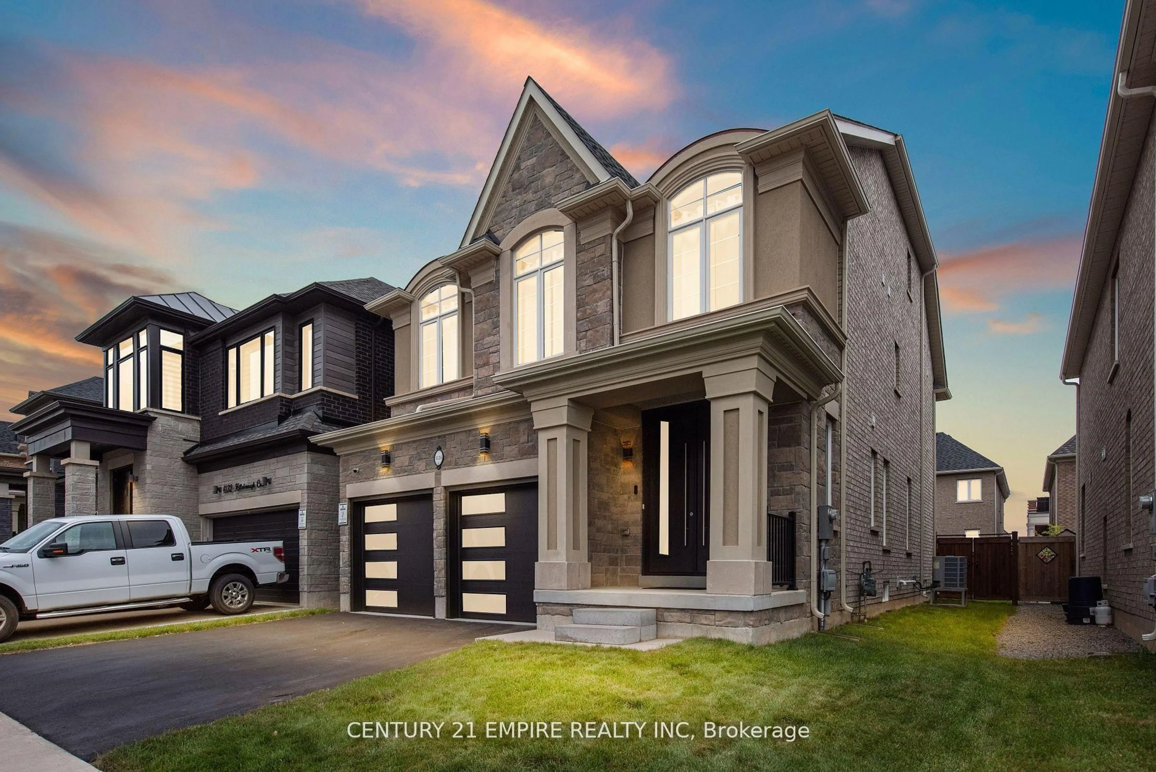 Home with brick exterior material, street for 4128 Hillsborough Cres, Oakville Ontario L6H 3R1