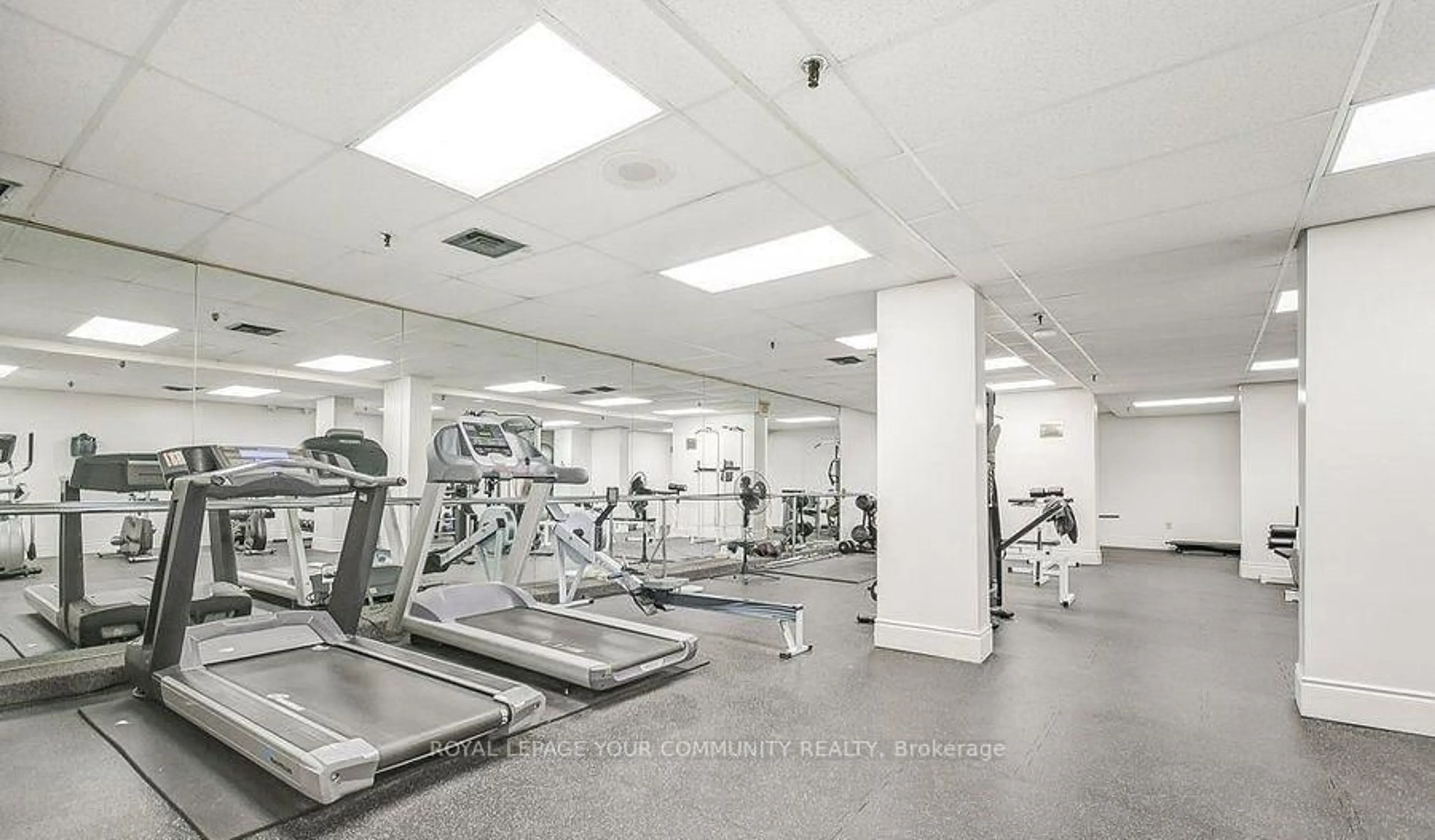 Gym or fitness room for 3845 Lake Shore Blvd #1608, Toronto Ontario M8W 4Y3