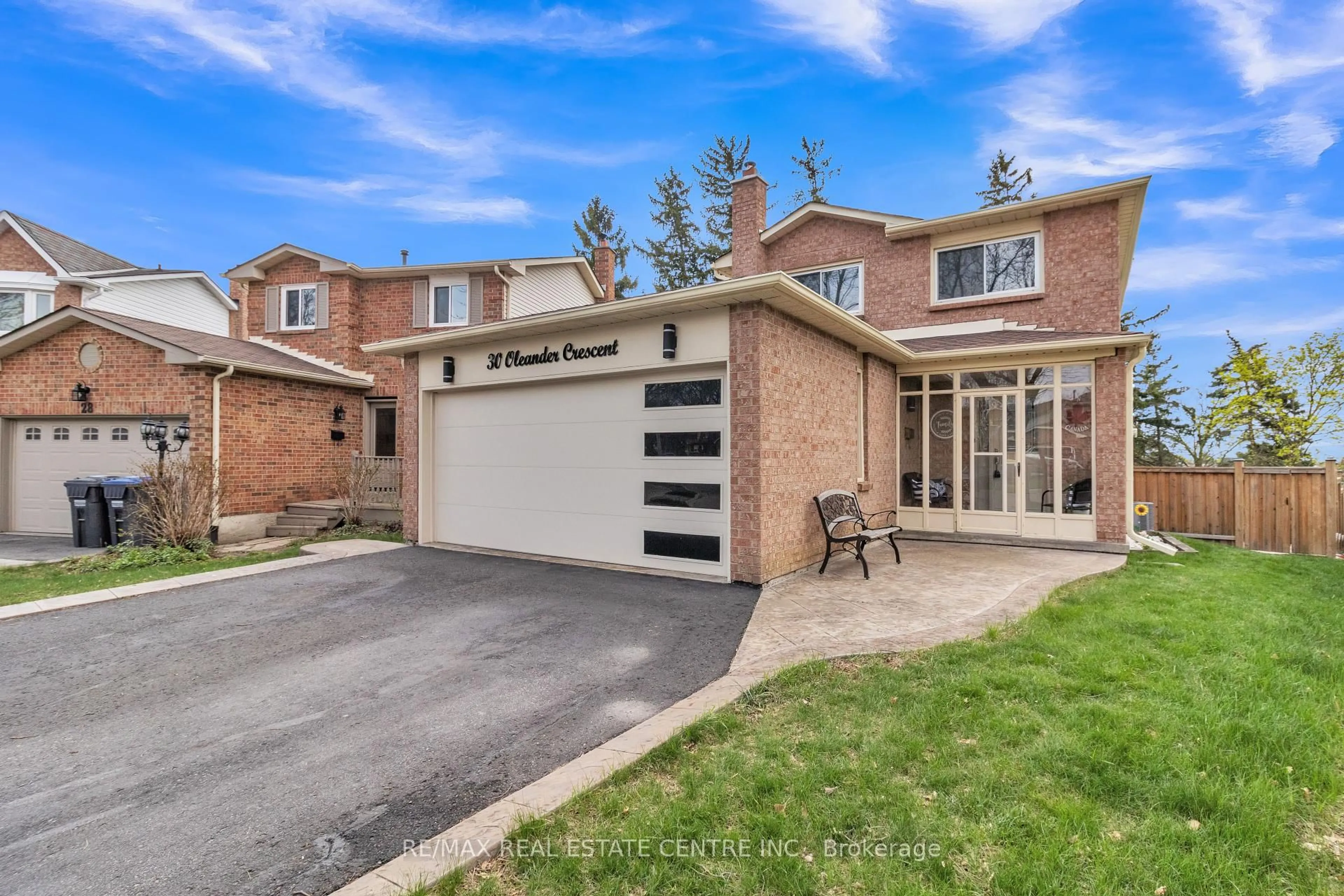 Home with brick exterior material, street for 30 Oleander Cres, Brampton Ontario L6Z 2C2