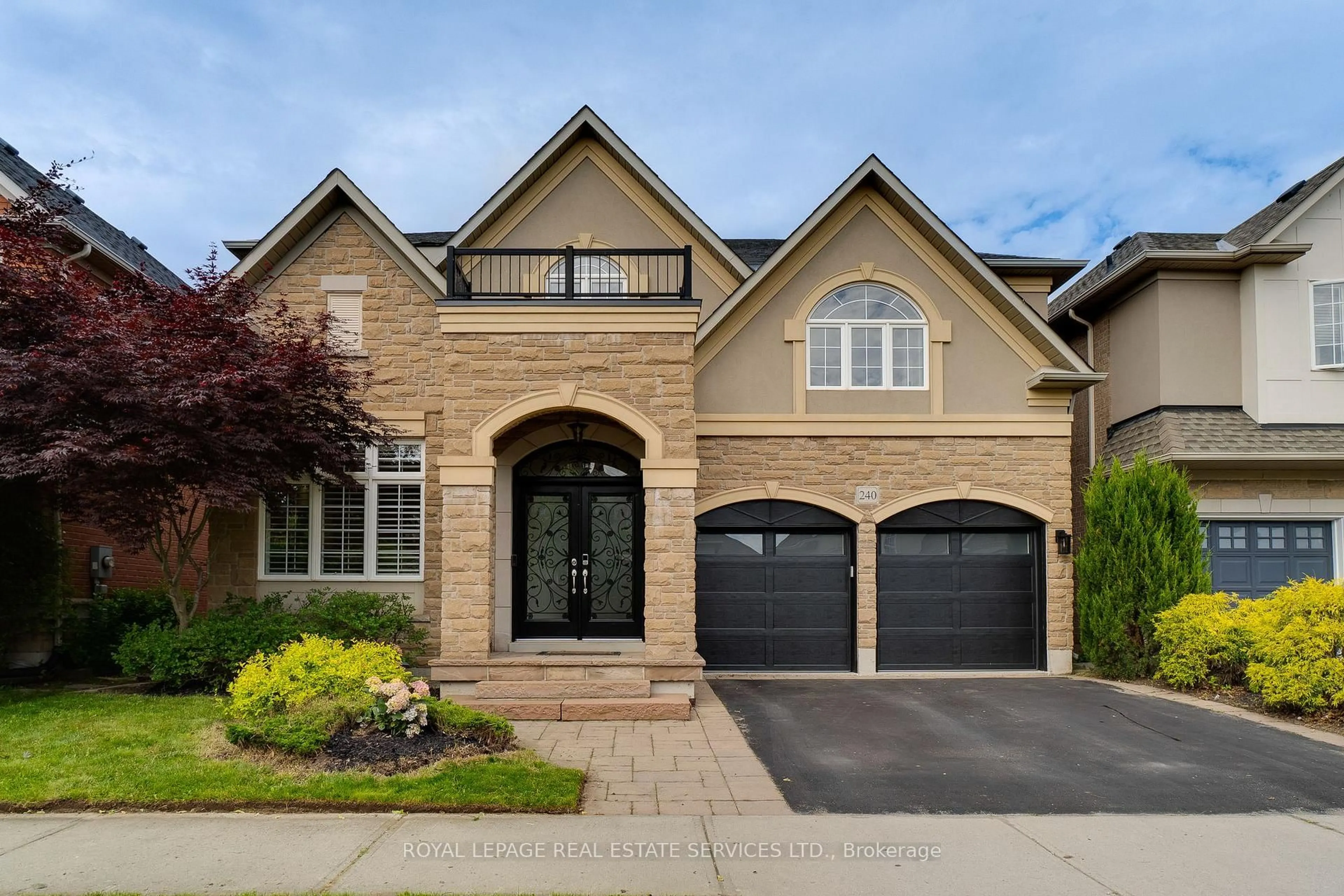 Home with brick exterior material, street for 240 Butterfly Lane, Oakville Ontario L6L 6V4