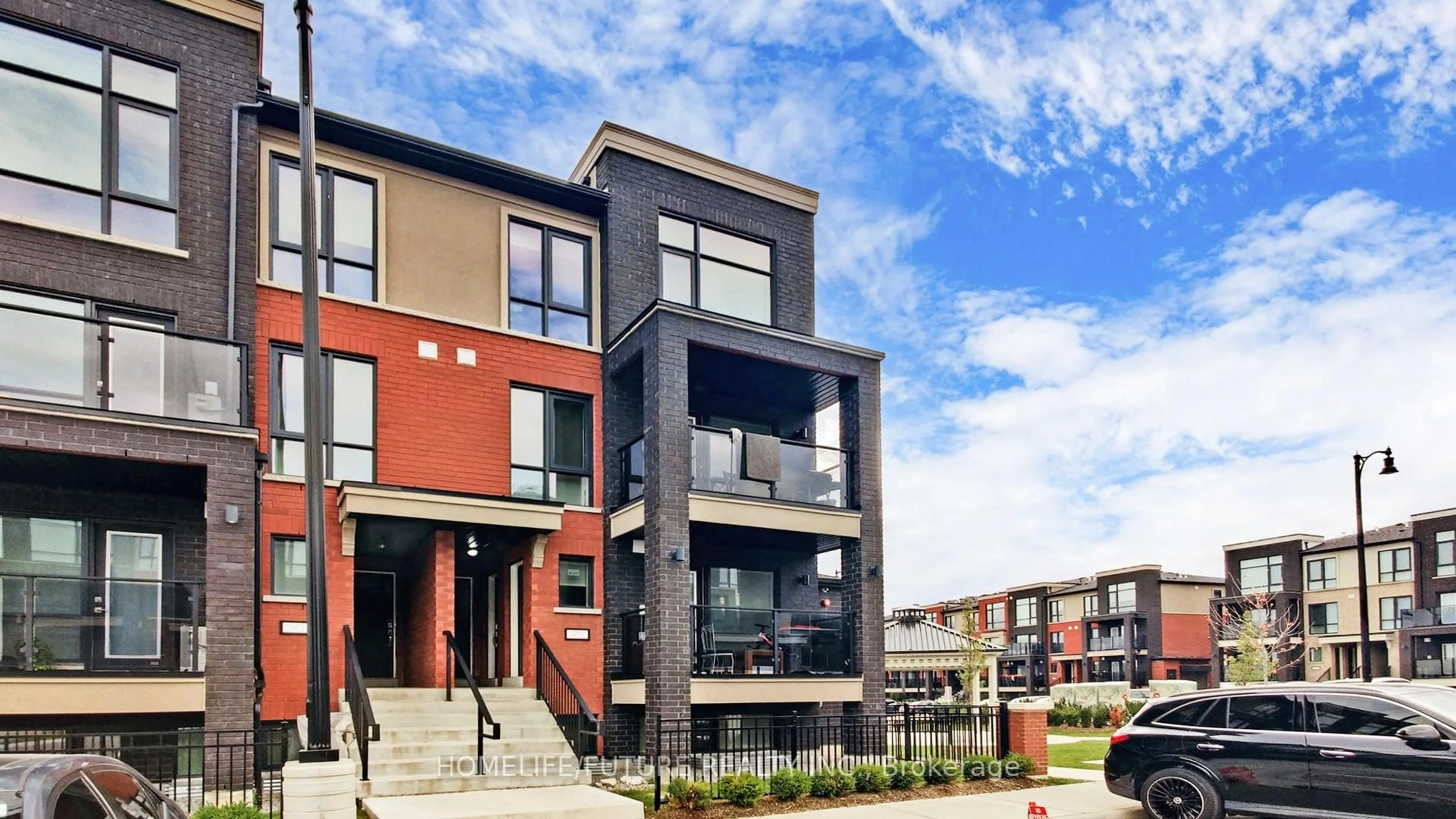 Home with brick exterior material, street for 155 Veterans Dr #4, Brampton Ontario L7A 5L2