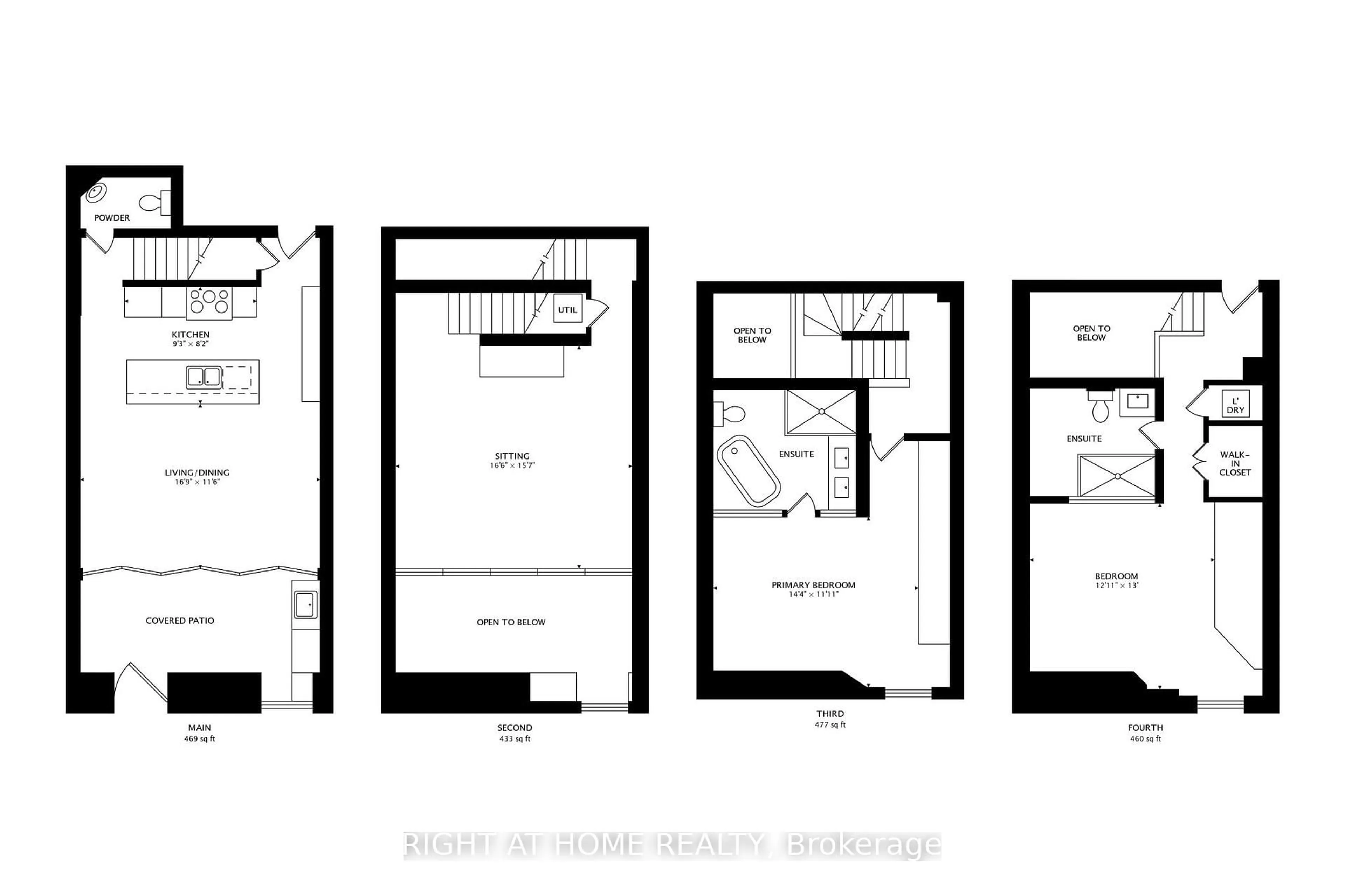 Floor plan for 40 Westmoreland Ave #10, Toronto Ontario M6H 2Z7