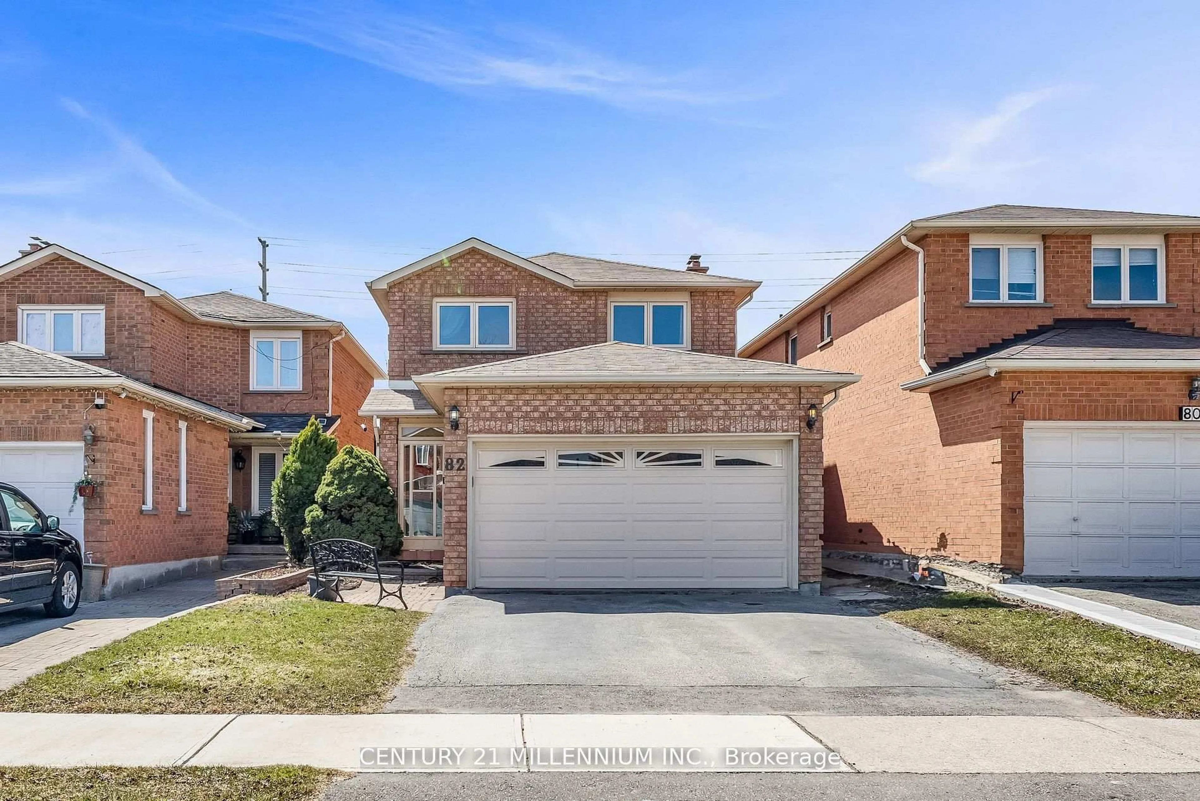 Home with brick exterior material, street for 82 Candy Cres, Brampton Ontario L6X 3Z9