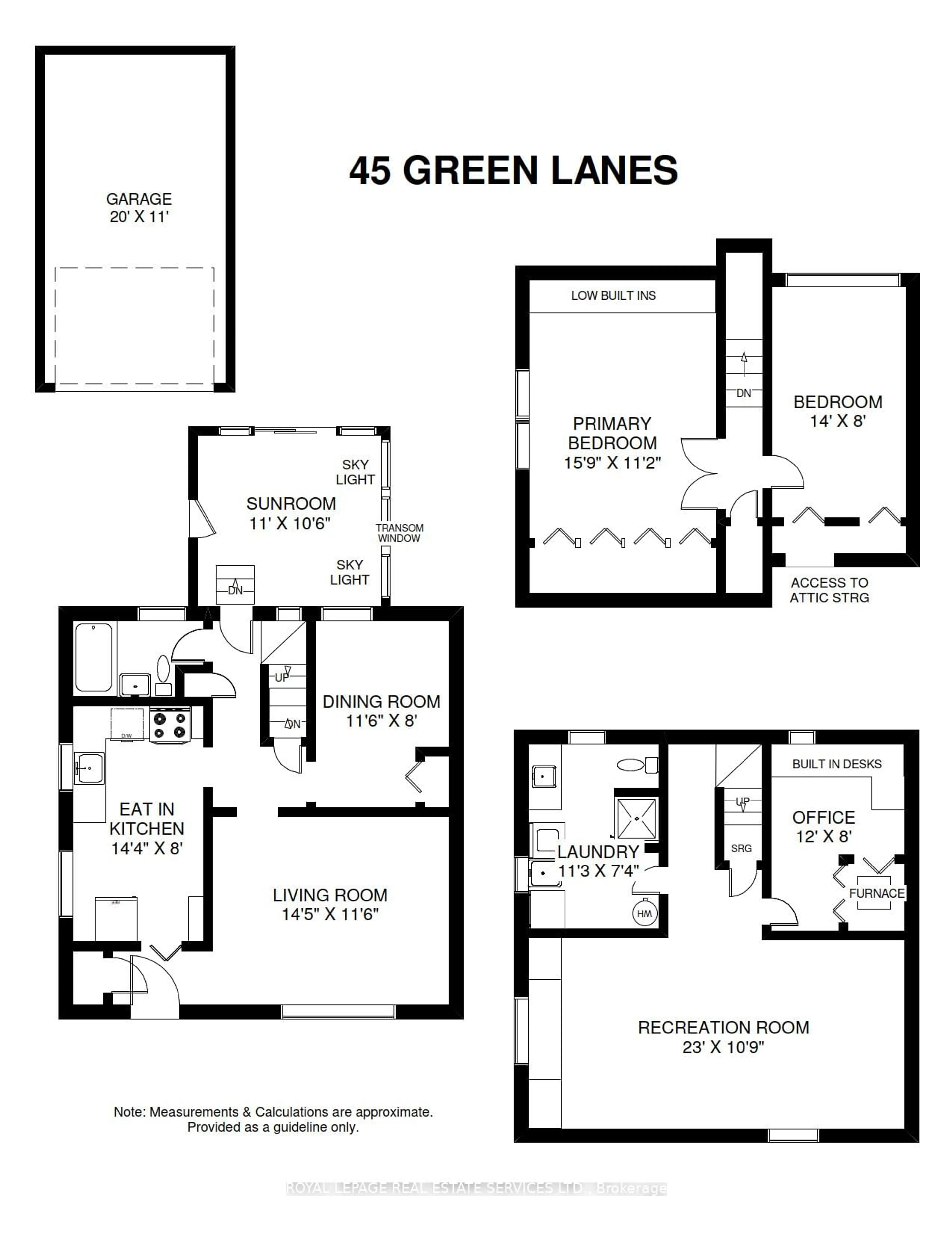 Floor plan for 45 Green Lanes N/A, Toronto Ontario M8Z 4V8