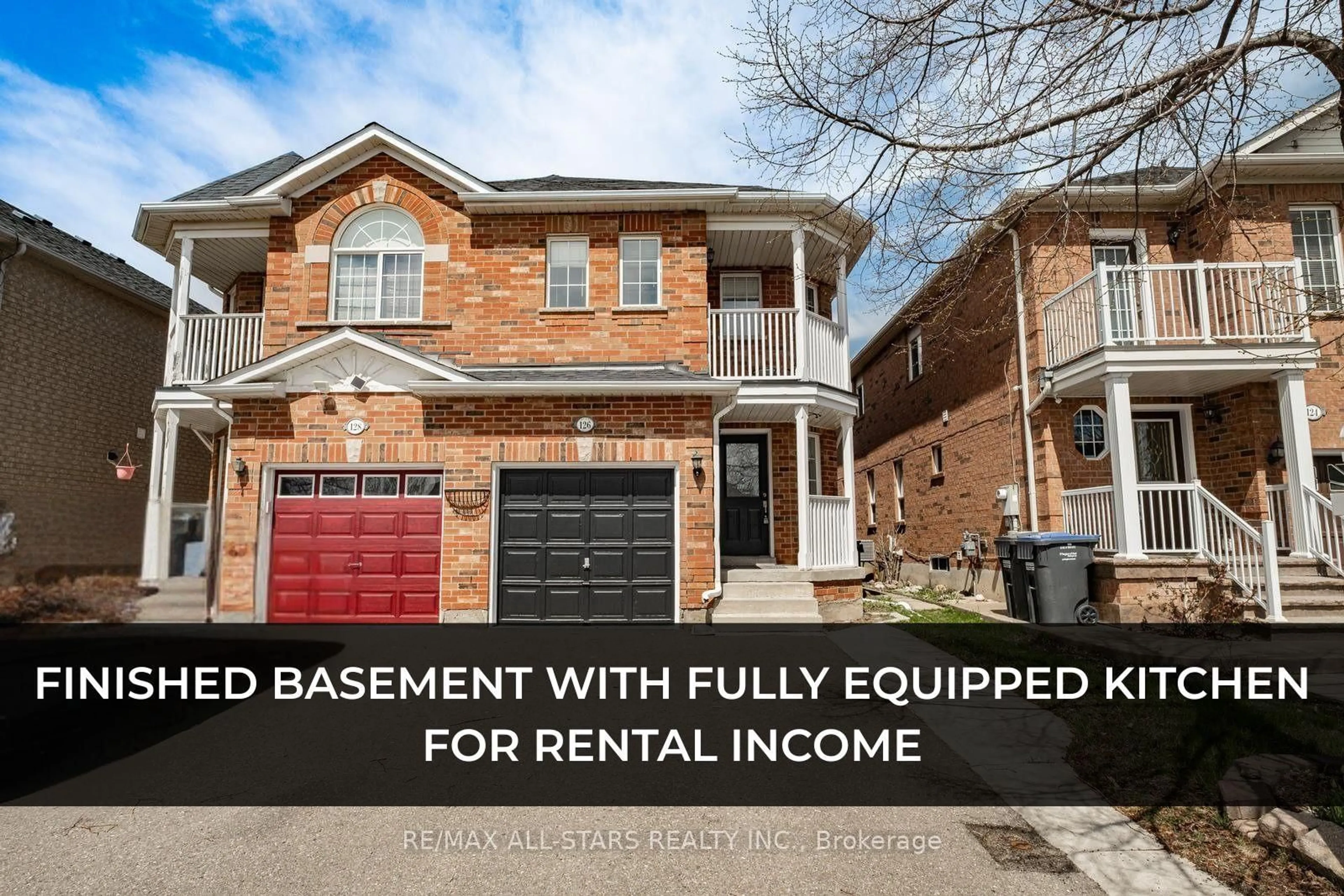 Home with brick exterior material, building for 126 Lake Louise Dr, Brampton Ontario L6X 4Z8