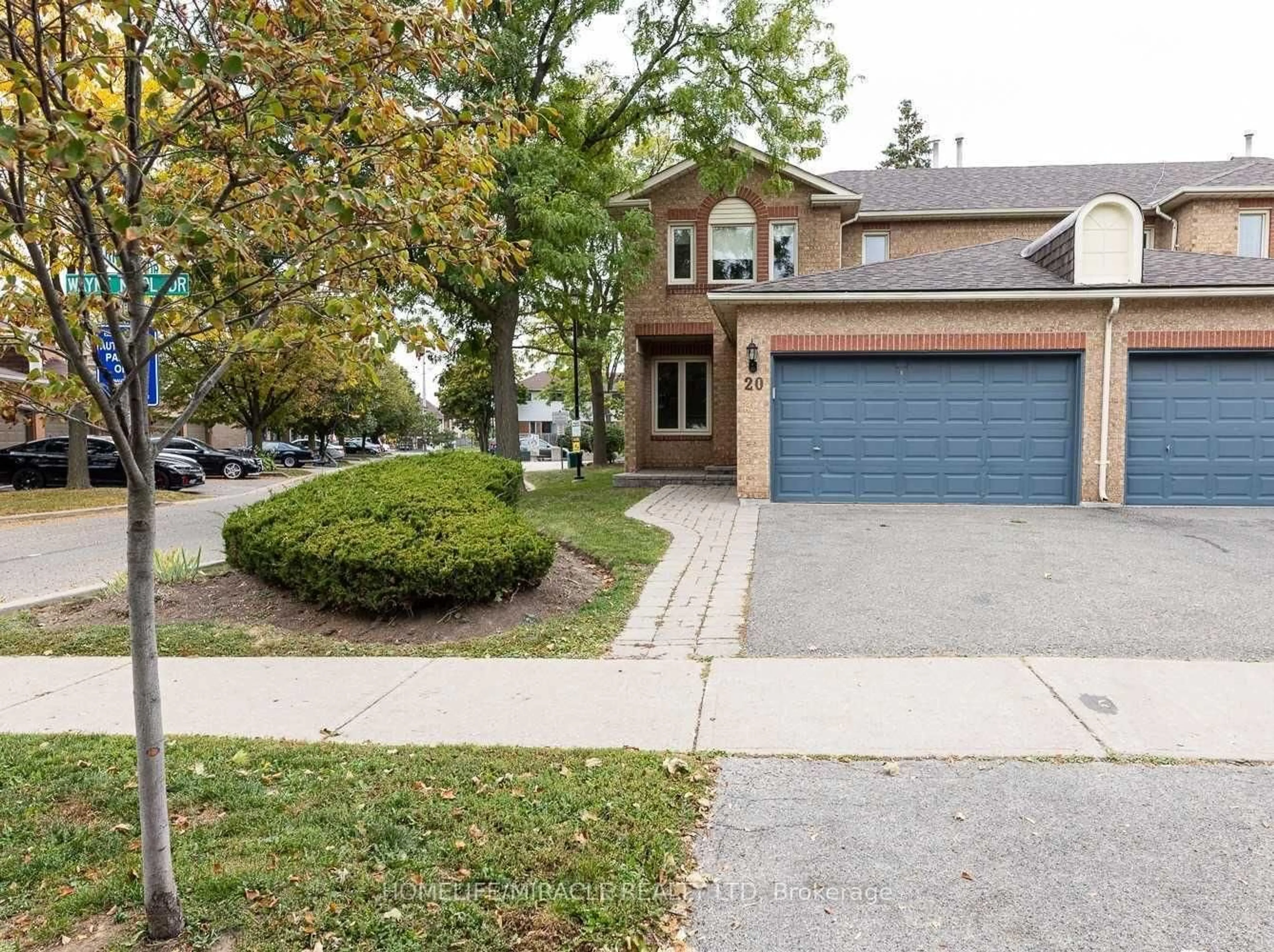 Home with brick exterior material, street for 20 Wayne Nicol Dr #18, Brampton Ontario L6X 4H8
