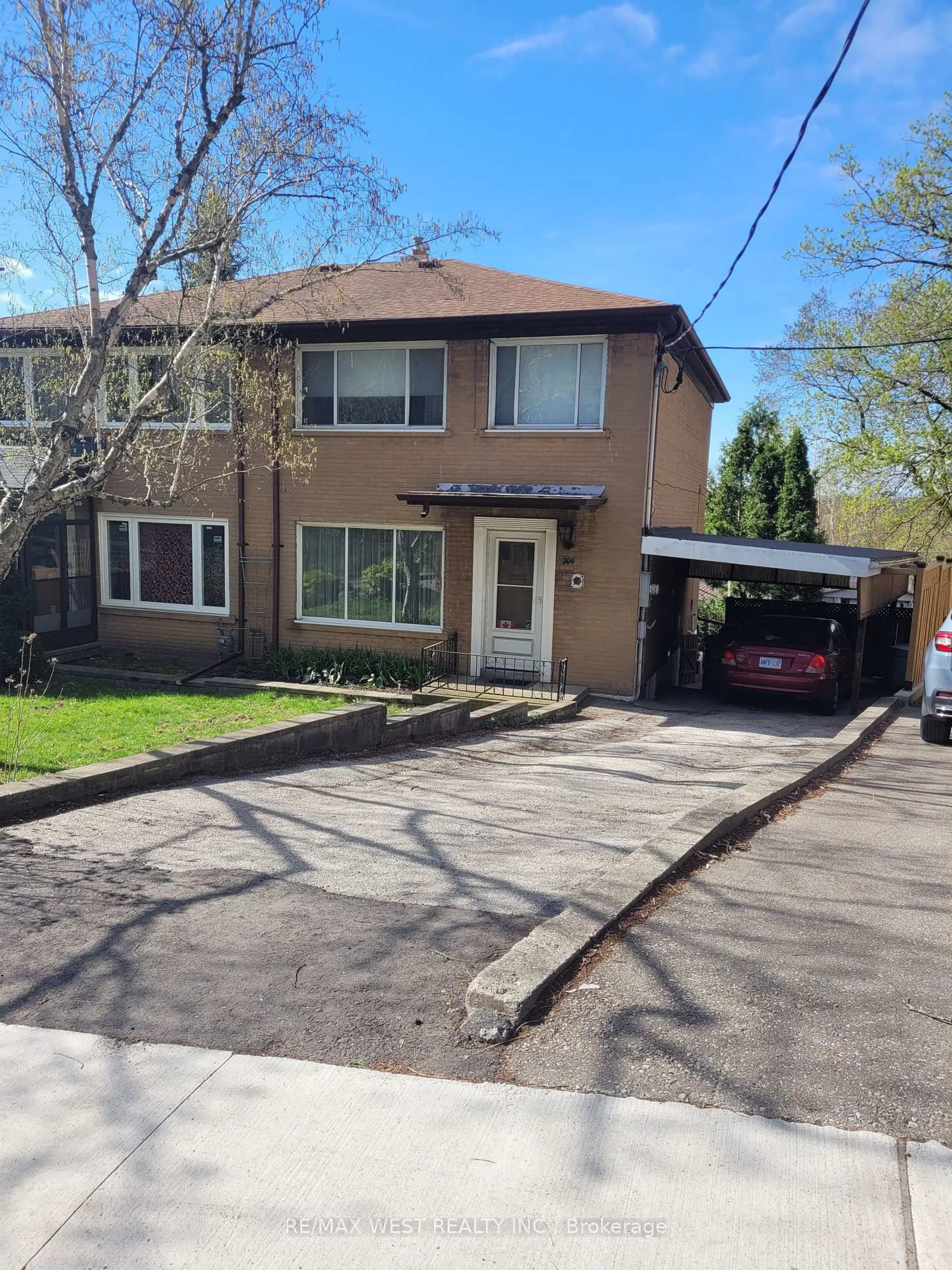 Home with brick exterior material, street for 204 Gooch Ave, Toronto Ontario M6S 4M2