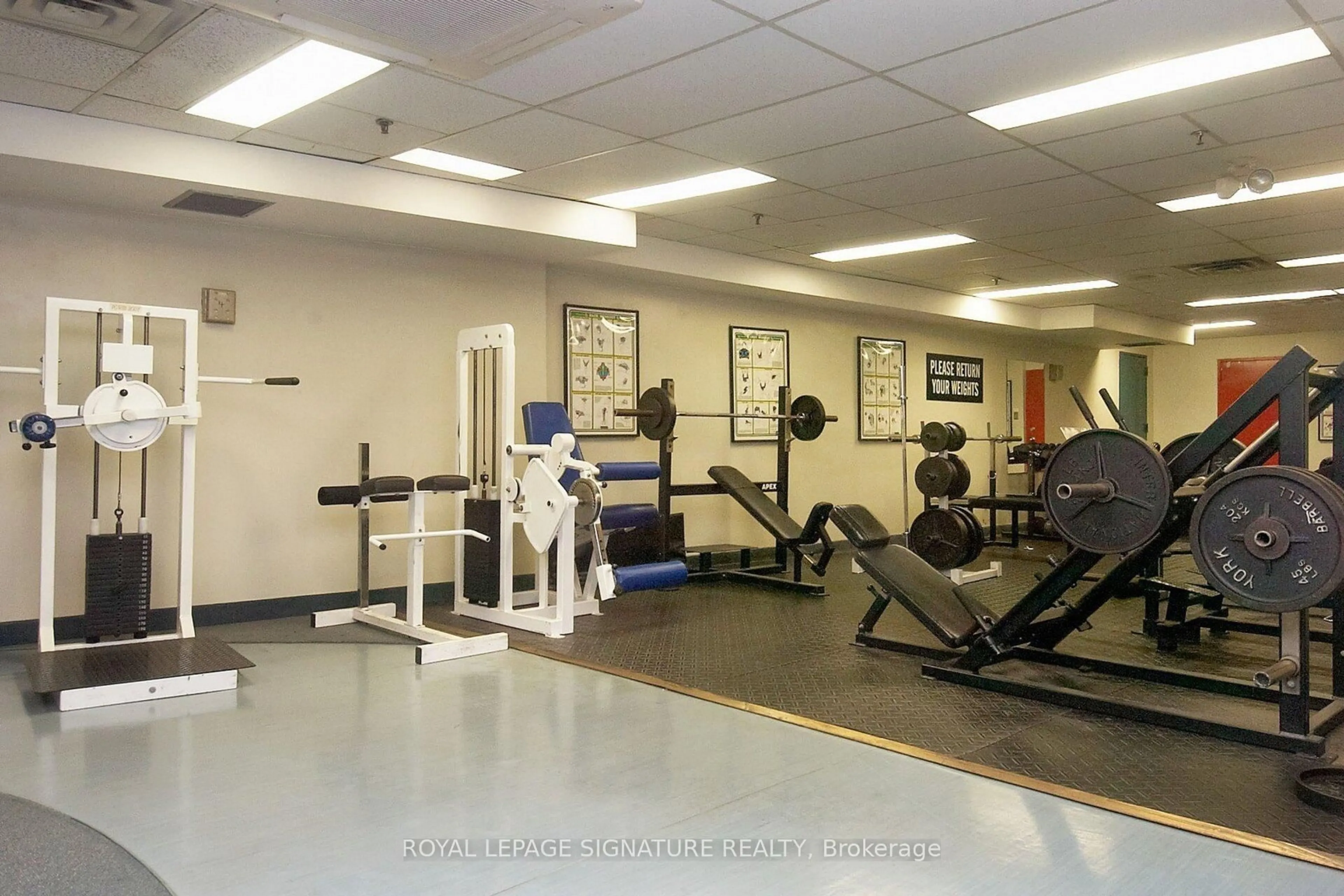 Gym or fitness room for 627 The West Mall N/A #508, Toronto Ontario M9C 4X5